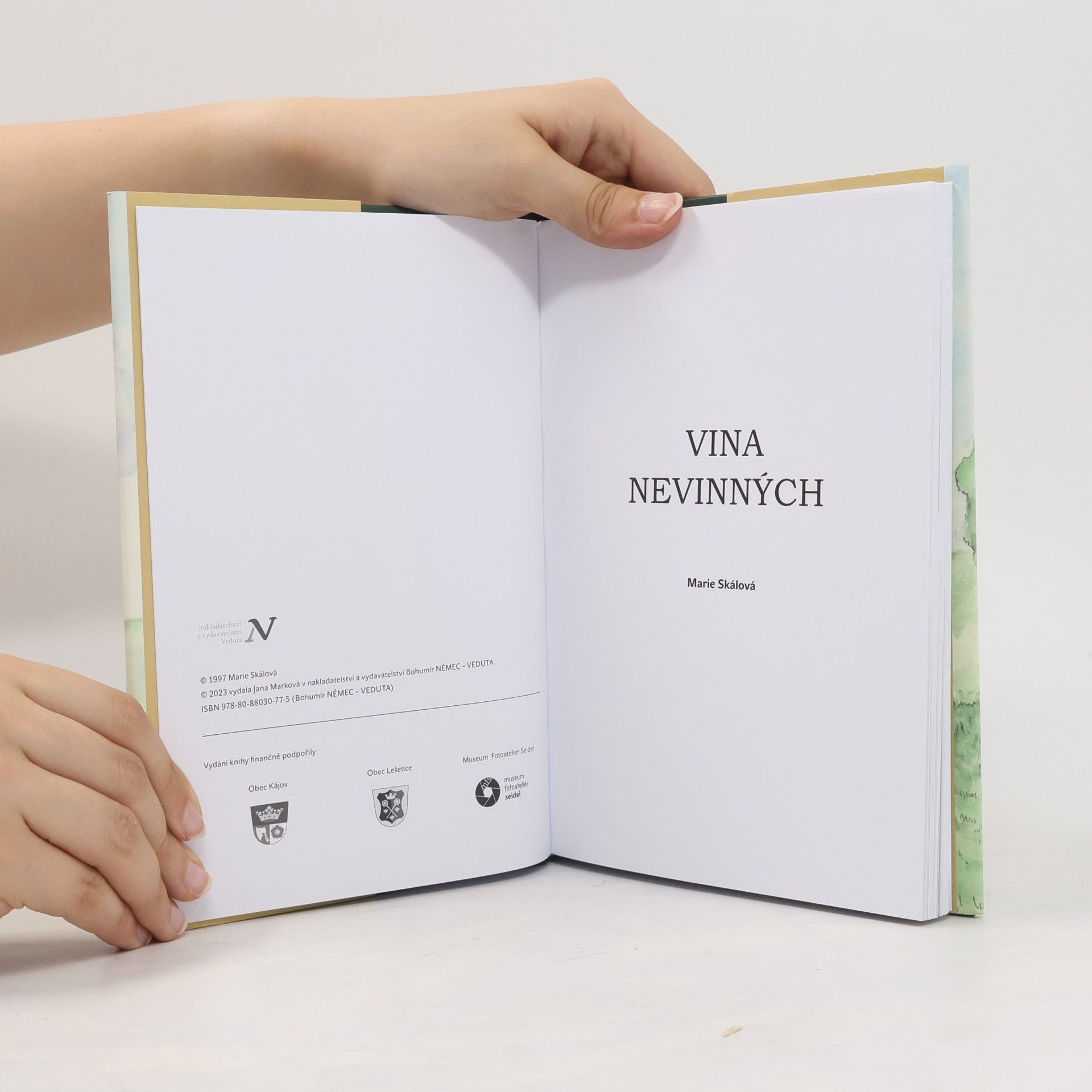 Marie Skálová Vina nevinných