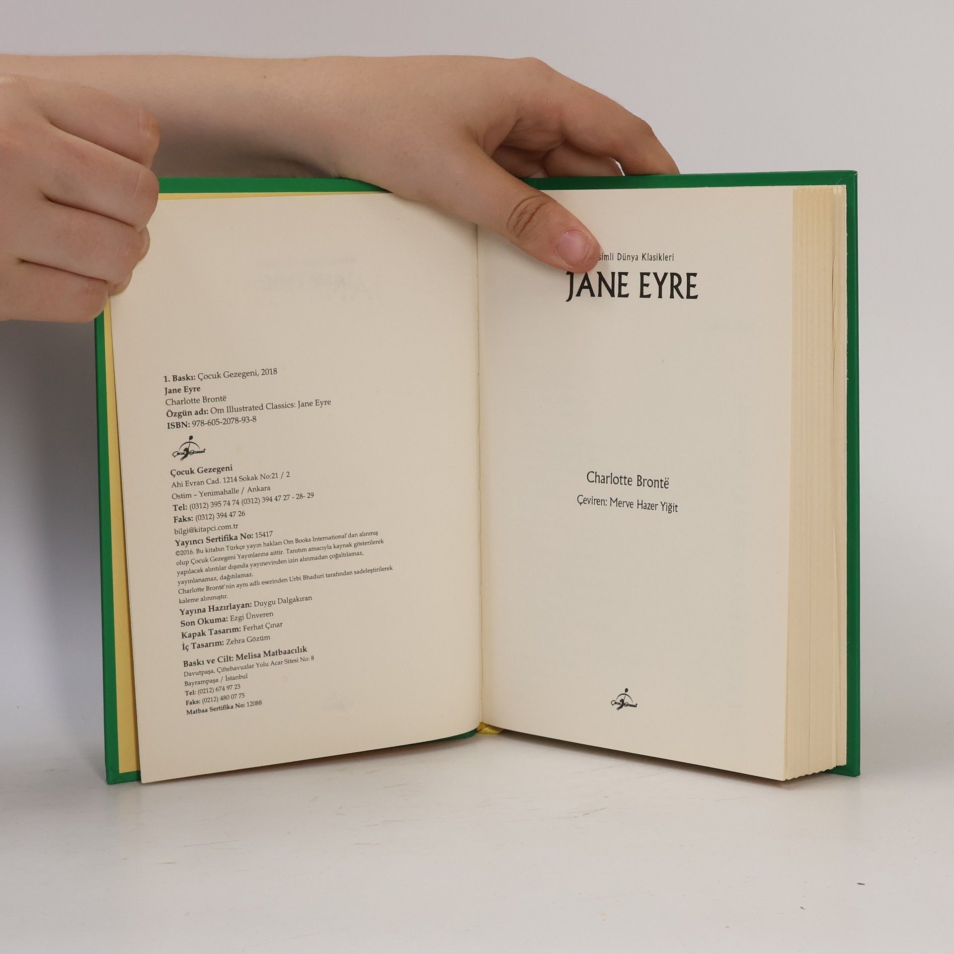 Charlotte Brontë Resimli Dünya Klasikleri: Jane Eyre