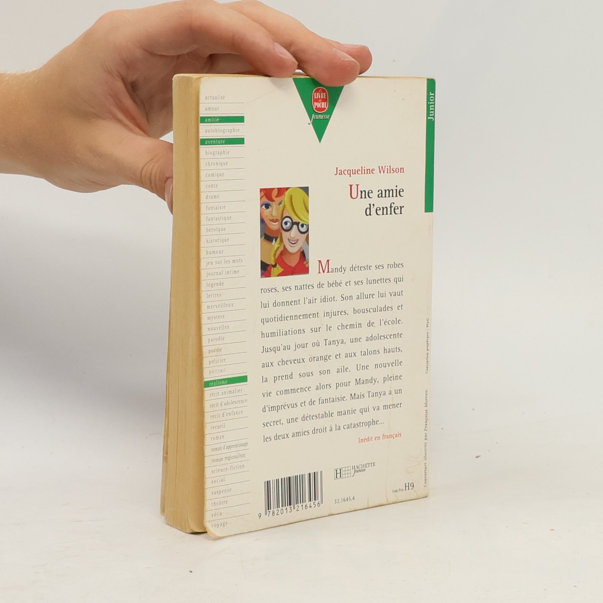 Jacqueline Wilson Une amie d'enfer