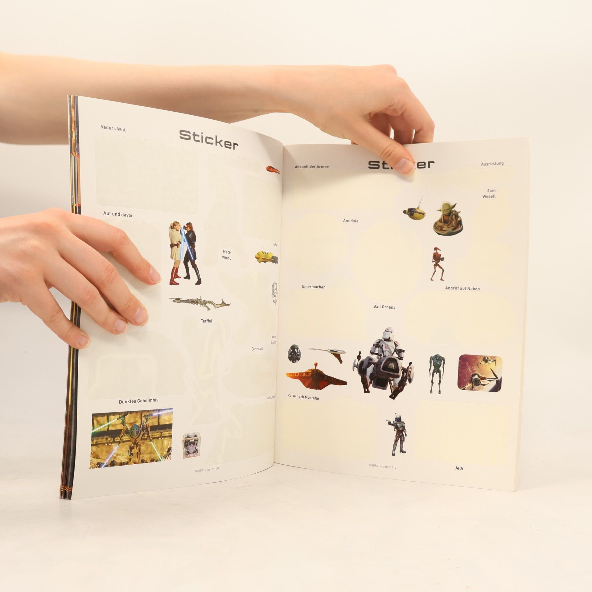 Star Wars Das große Stickerbuch