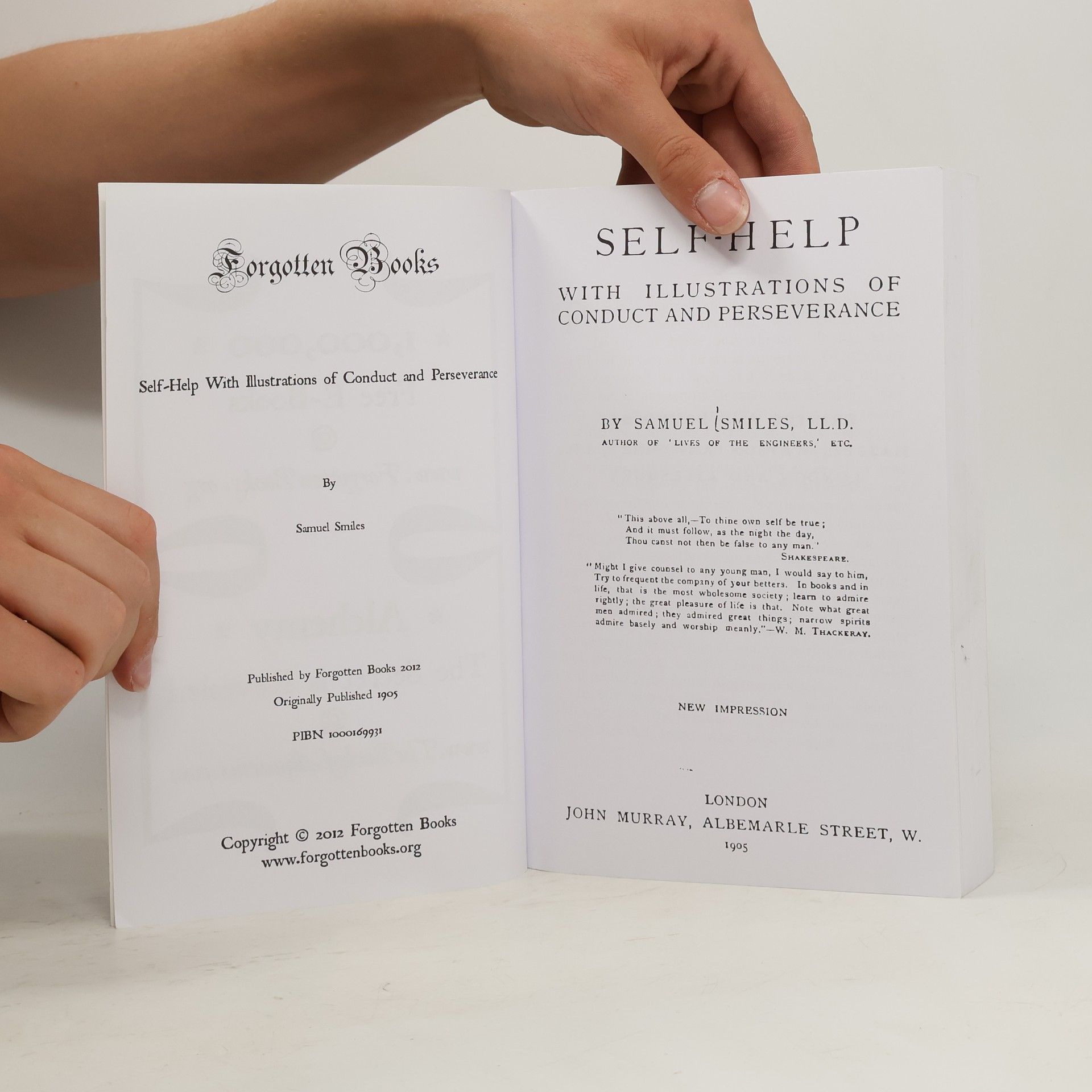 Samuel Smiles Self-Help: With Illustrations of Conduct and Perseverance