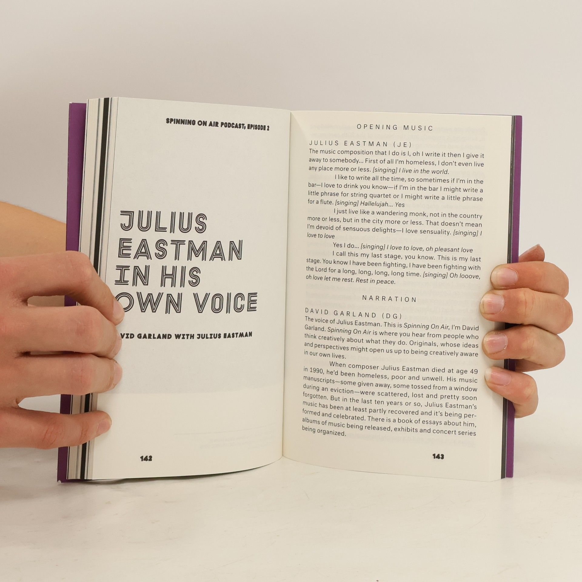Antonia Alampi We Have Delivered Ourselves from the Tonal — Of, Towards, On, For Julius Eastman