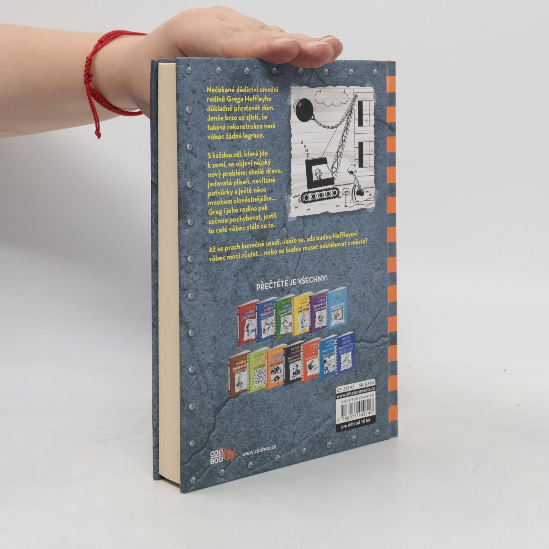 Jeff Kinney Deník malého poseroutky 14. Na spadnutí