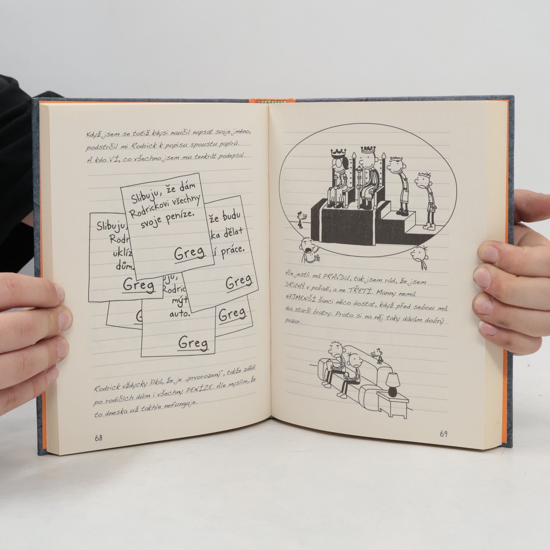 Jeff Kinney Deník malého poseroutky 14. Na spadnutí