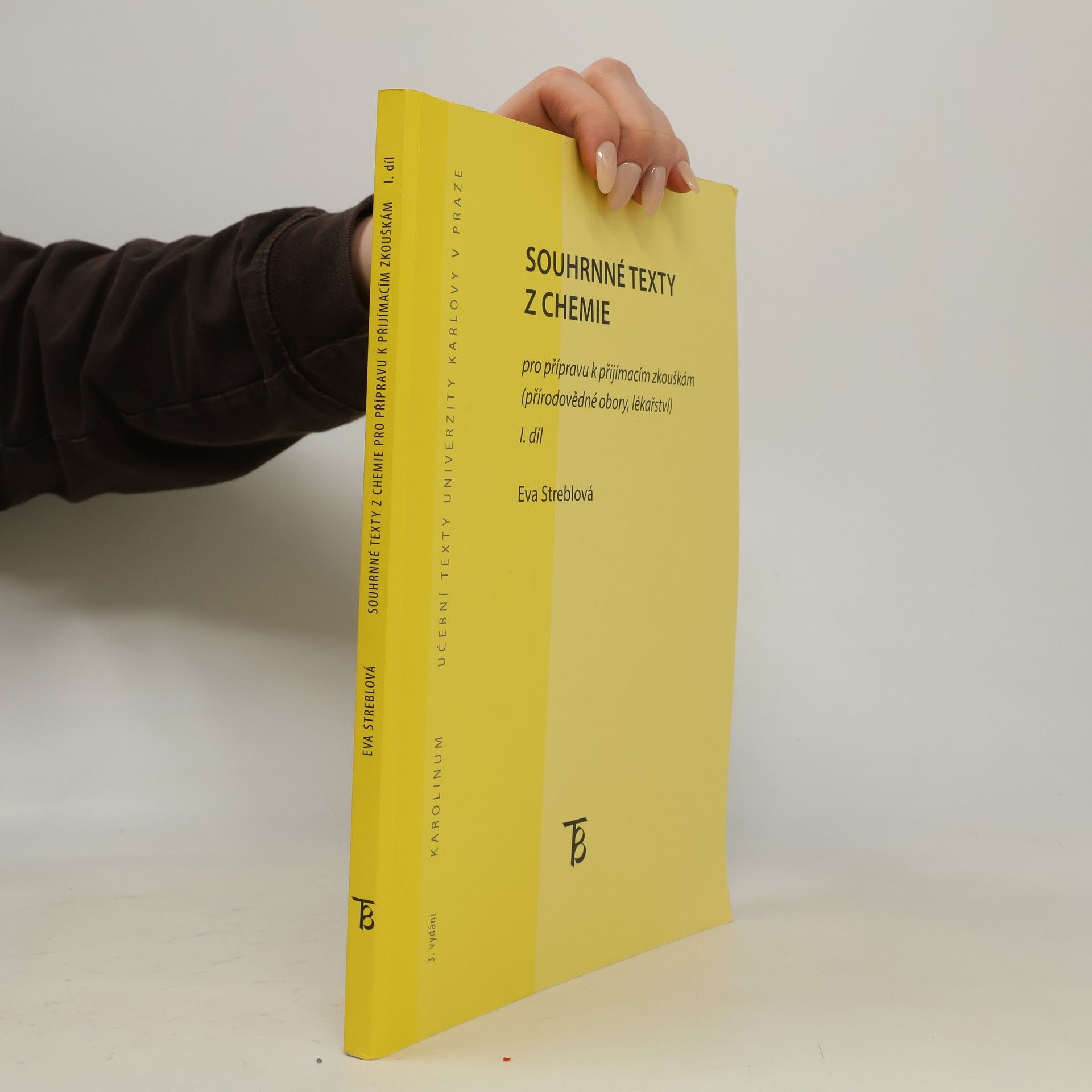 Eva Streblová Souhrnné texty z chemie I. díl