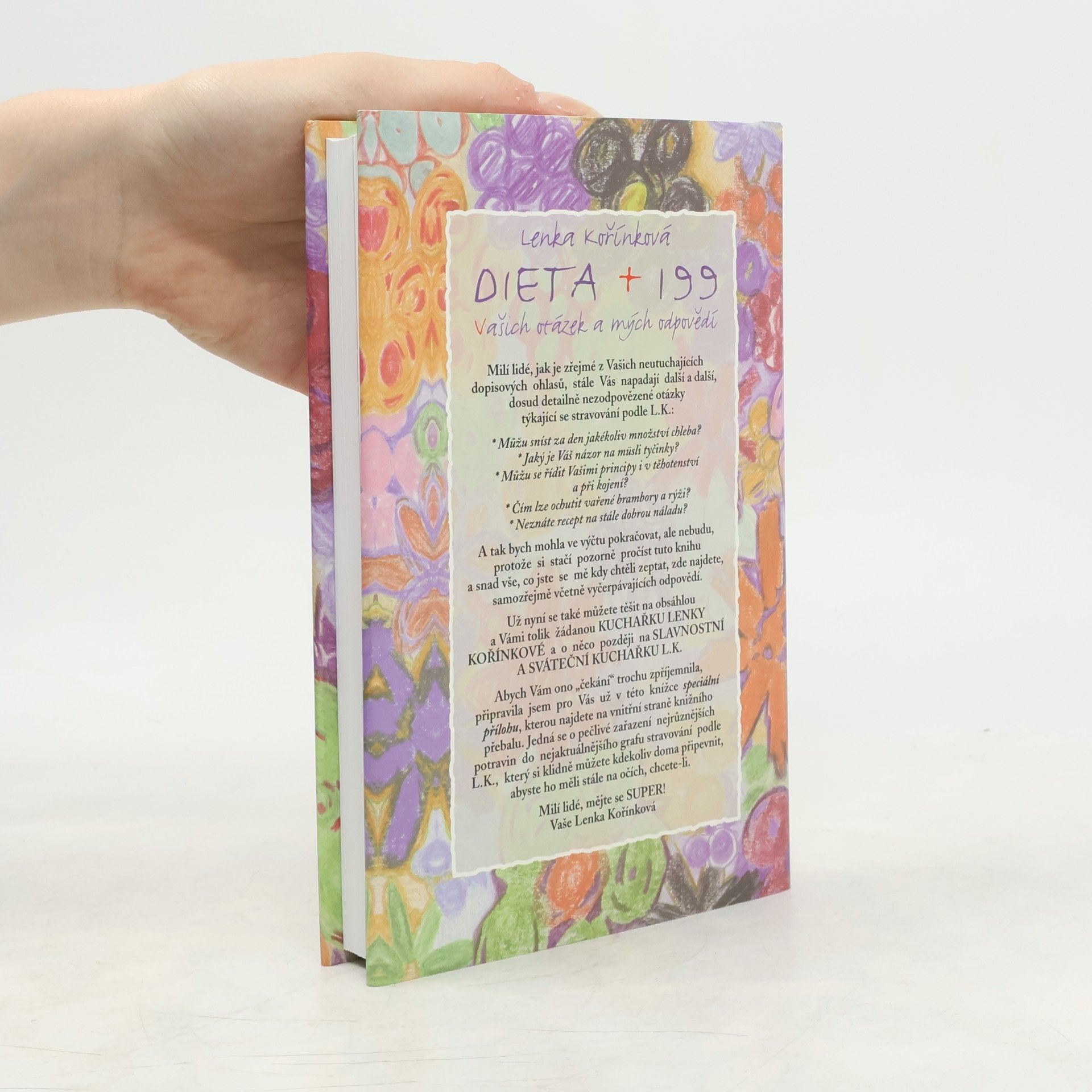 Lenka Kořínková Dieta + 199 vašich otázek a mých odpovědí