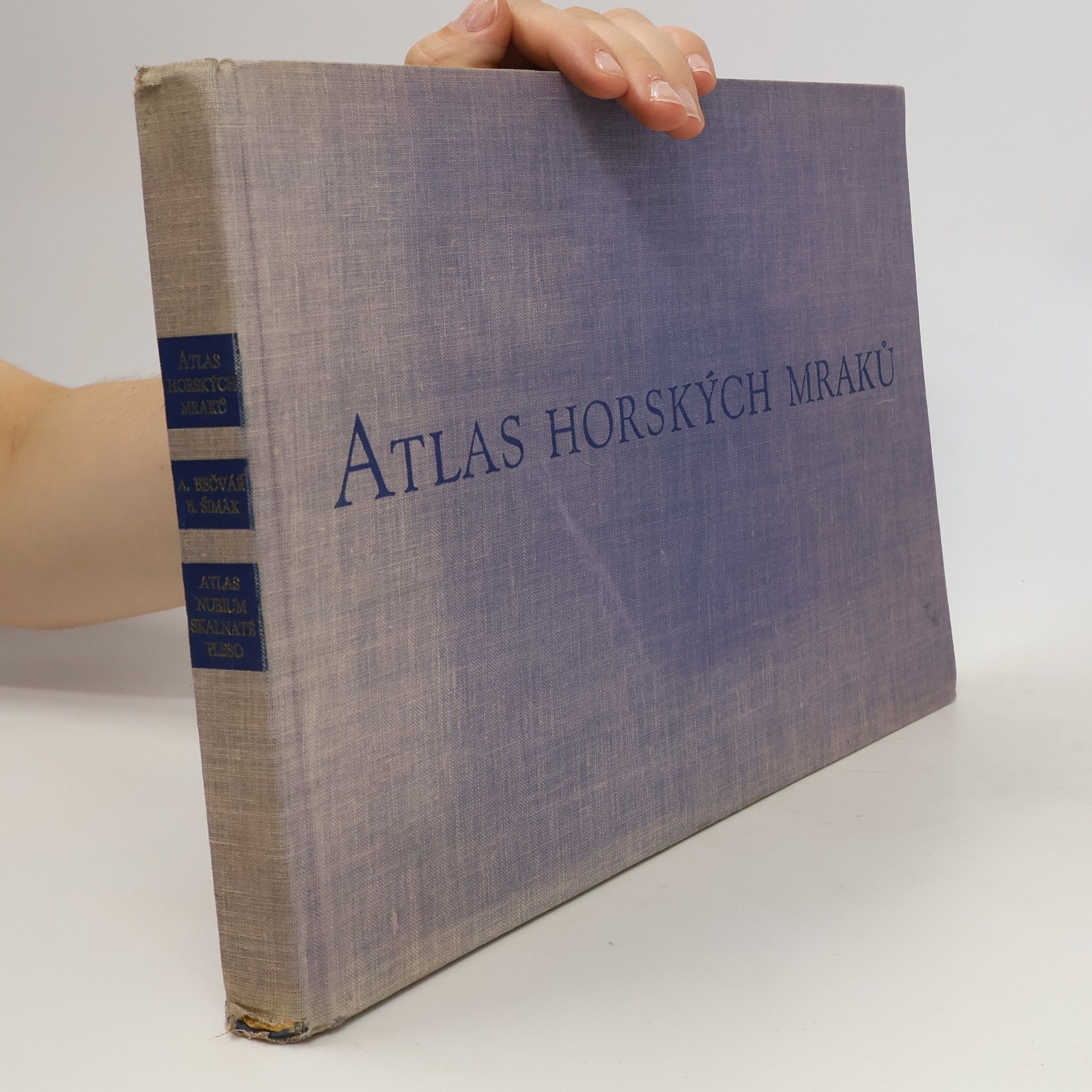Antonín Bečvář Atlas horských mraků. Atlas nubium Skalnaté pleso