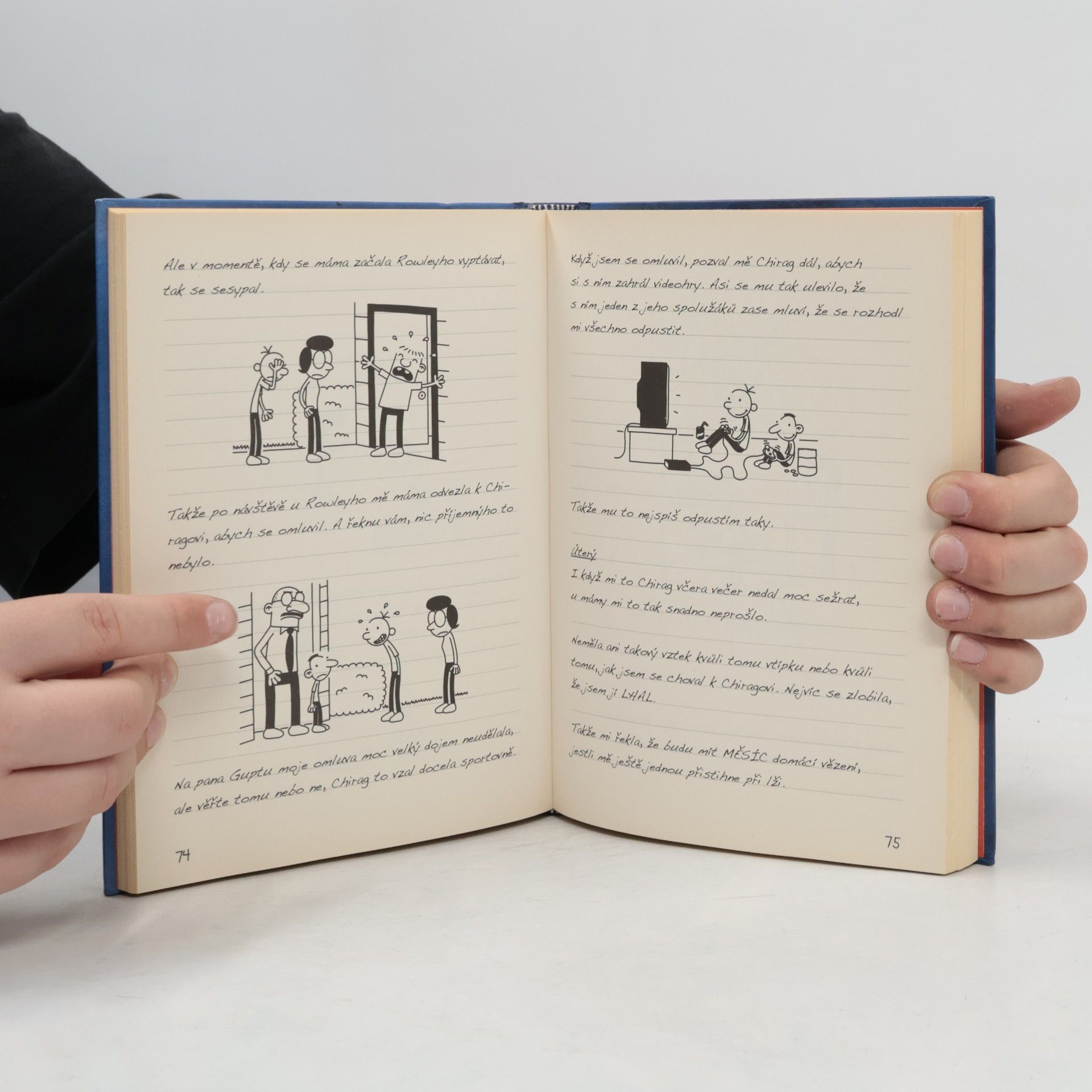 Jeff Kinney Deník malého poseroutky 2. Rodrick je king