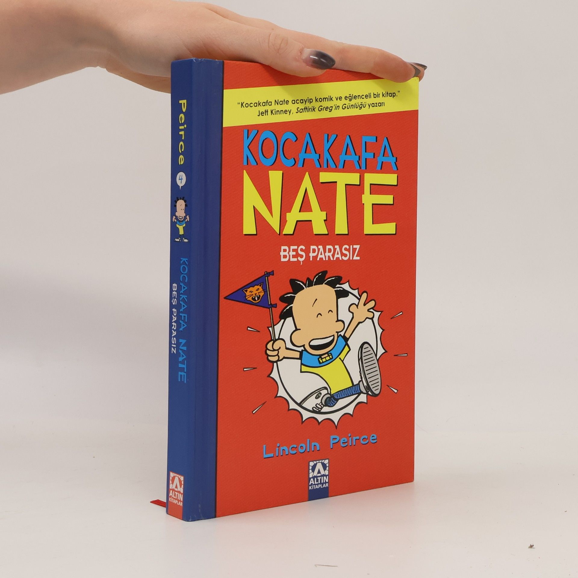 Lincoln Peirce Kocakafa Nate beş parasız