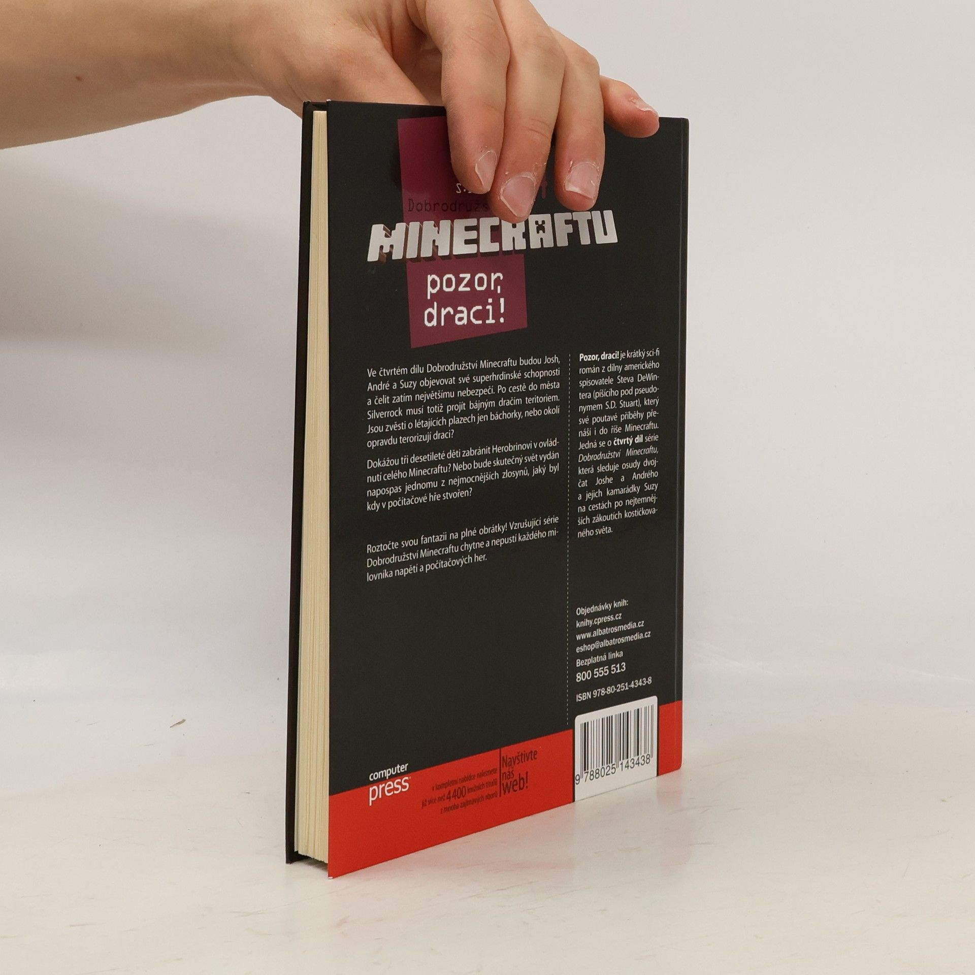 S. D. Stuart Dobrodružství Minecraftu 4. Pozor, draci!