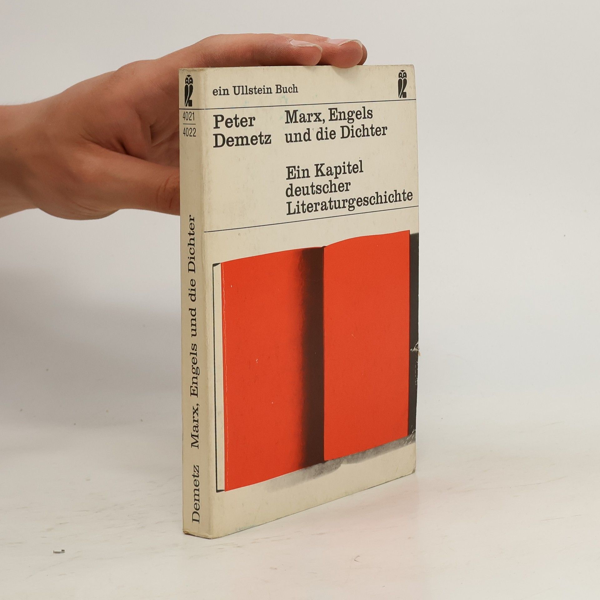 Peter Demetz Marx, Engels und die Dichter. Ein Kapitel deutscher Literaturgeschichte