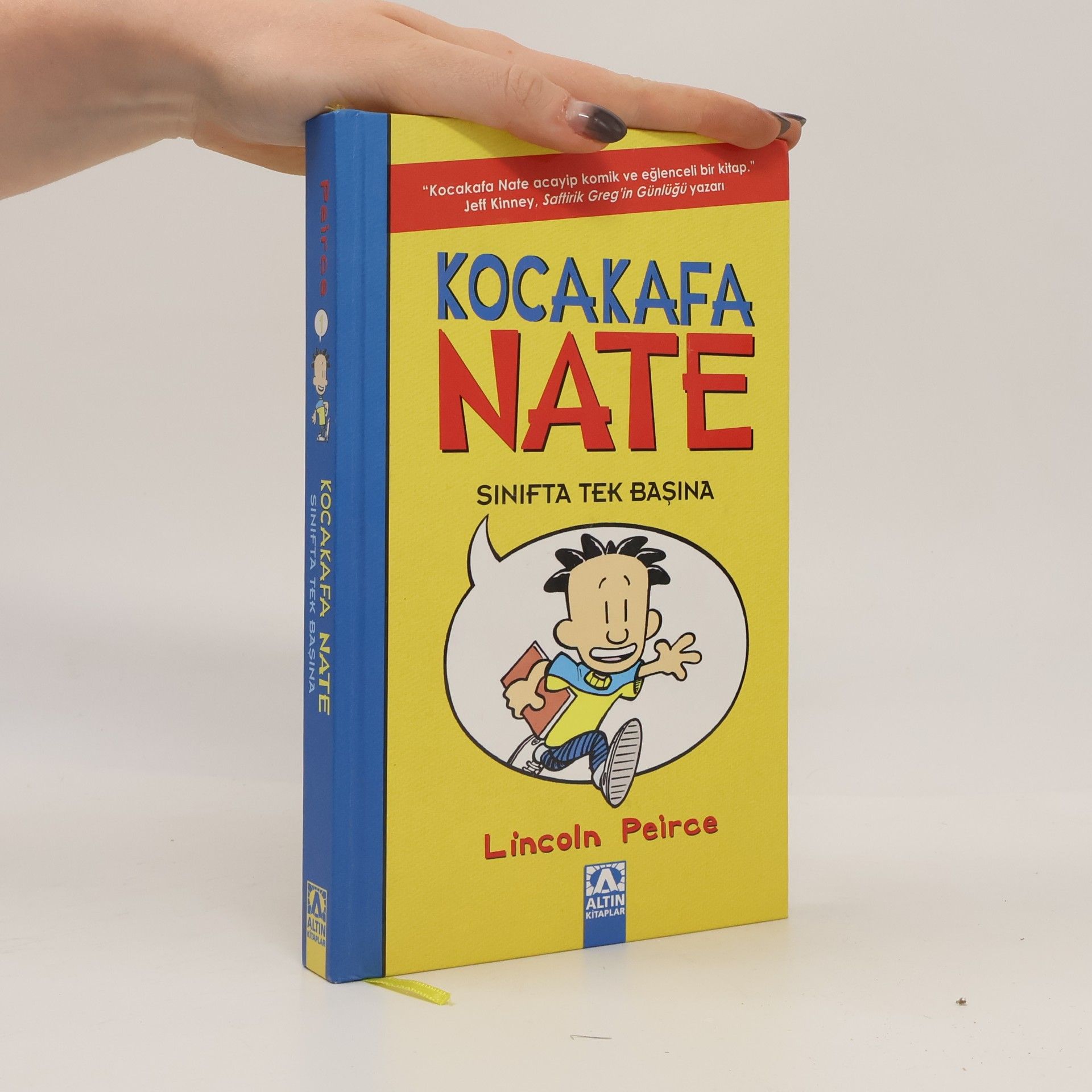 Lincoln Peirce Kocakafa Nate Sınıfta Tek Başına
