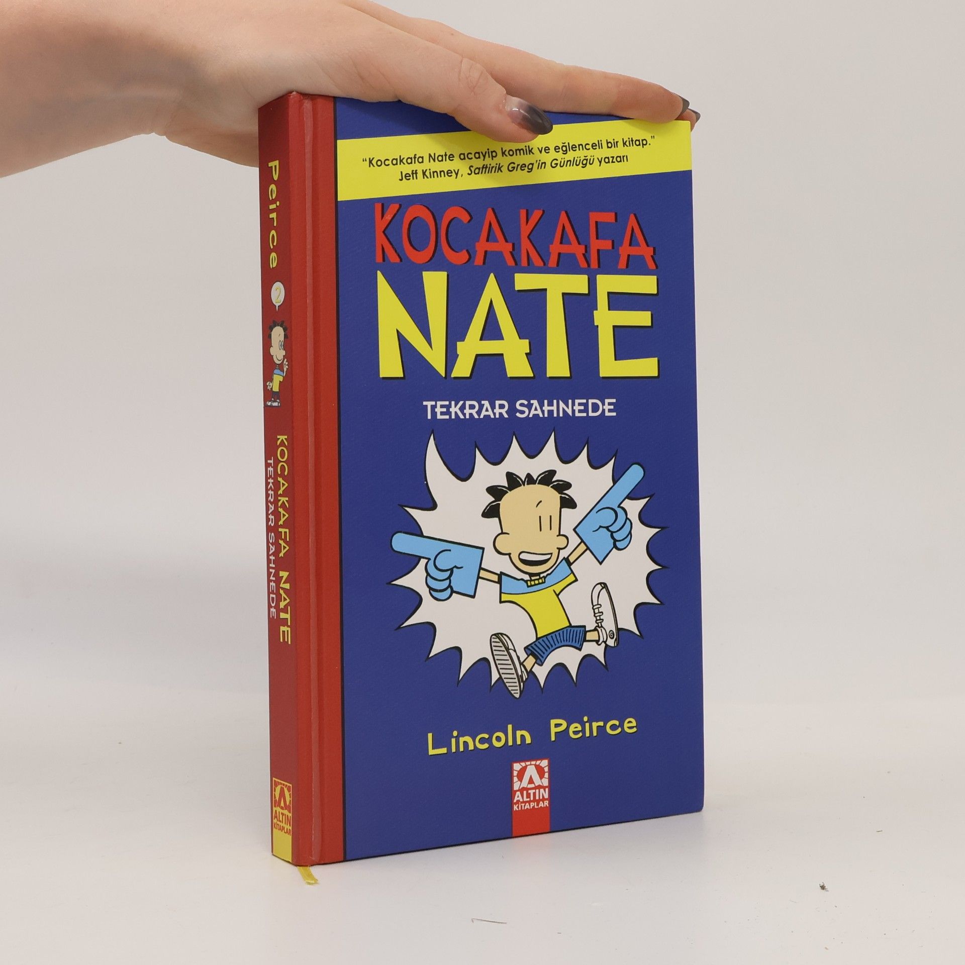 Lincoln Peirce Kocakafa Nate Tekrar Sahnede