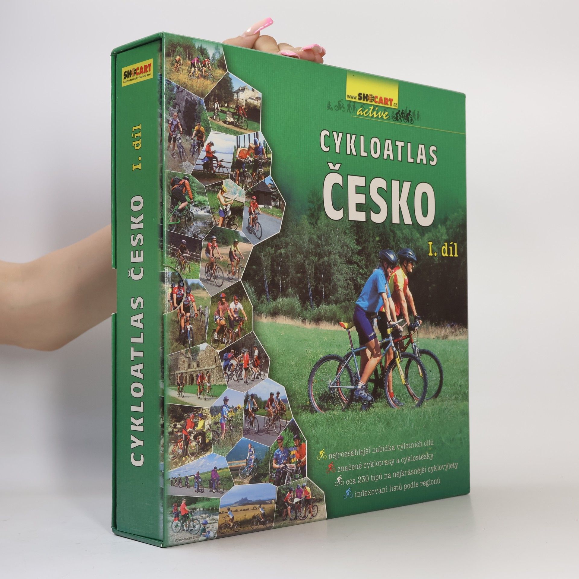 Šafránek Jiří Cykloatlas Česko. 1. díl