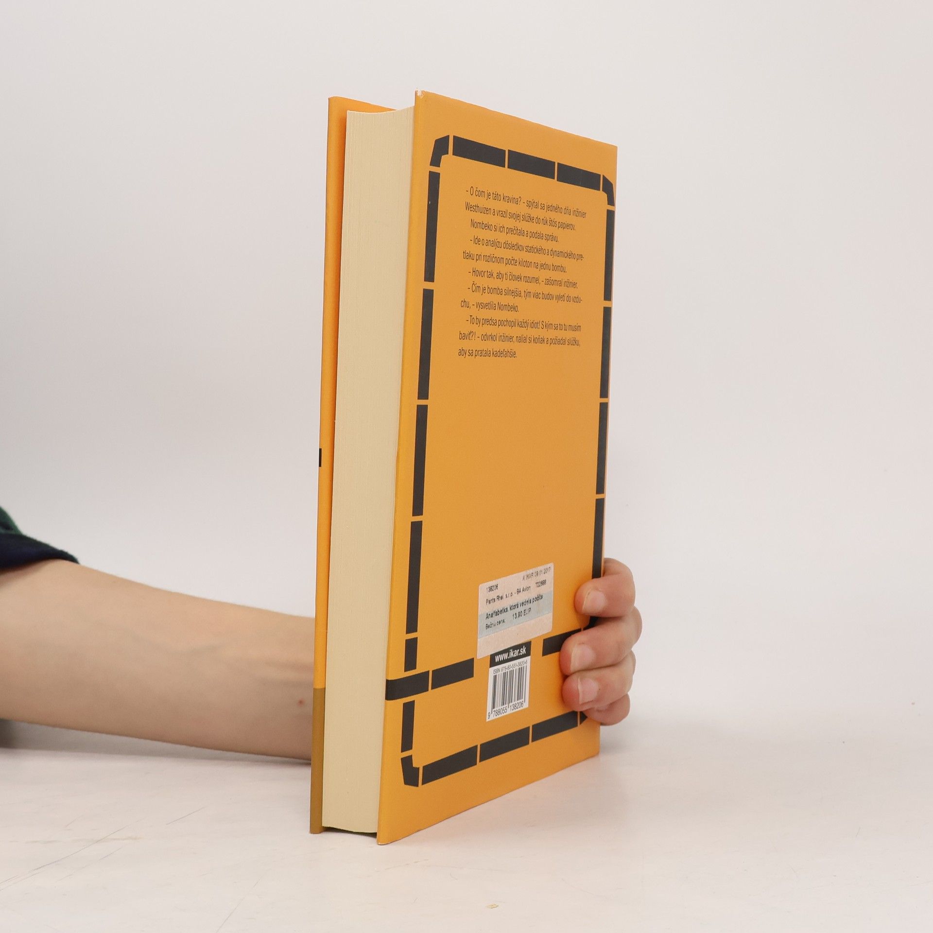 Jonas Jonasson Analfabetka, ktorá vedela počítať
