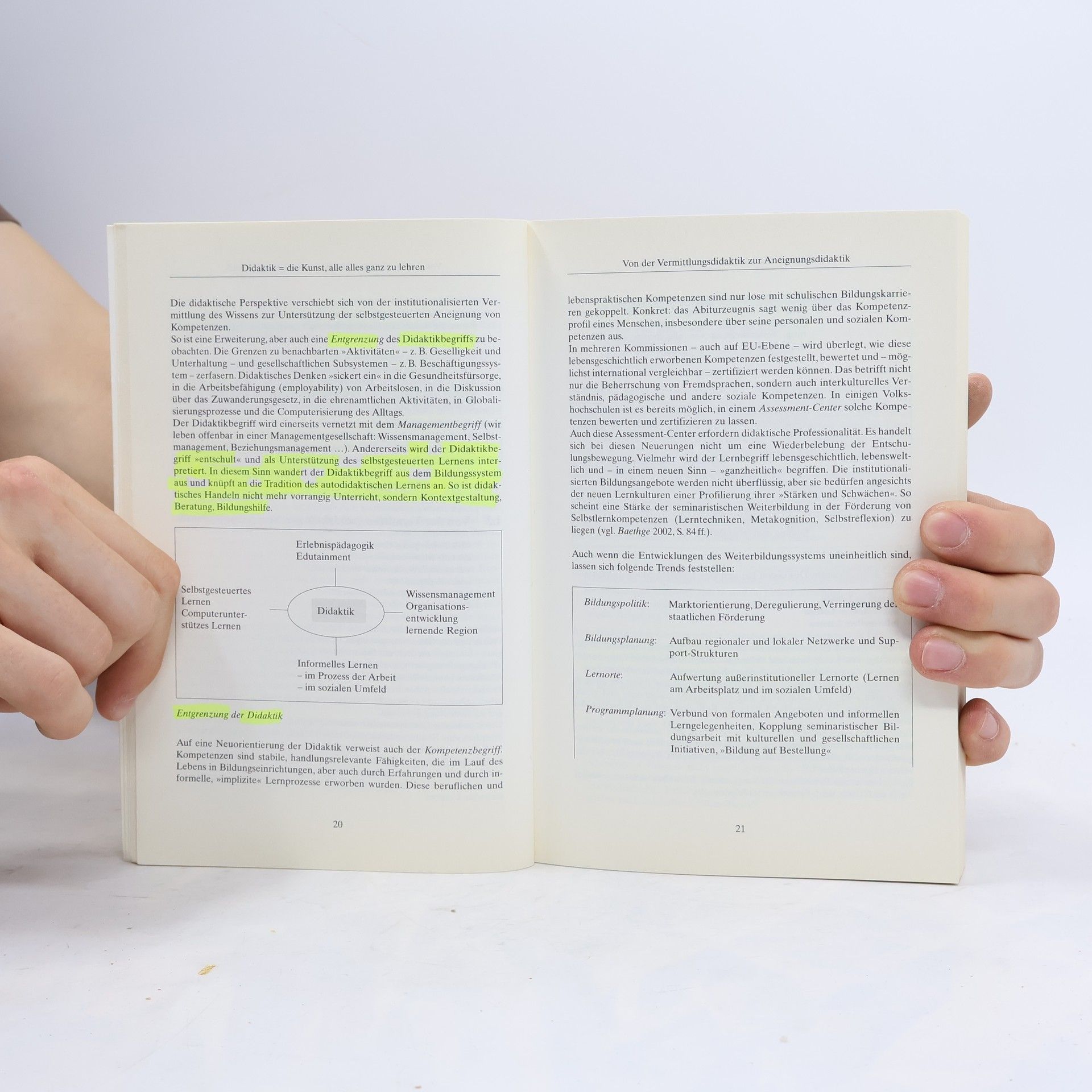 Horst Siebert Grundlagen der Weiterbildung: Didaktisches Handeln in der Erwachsenenbildung