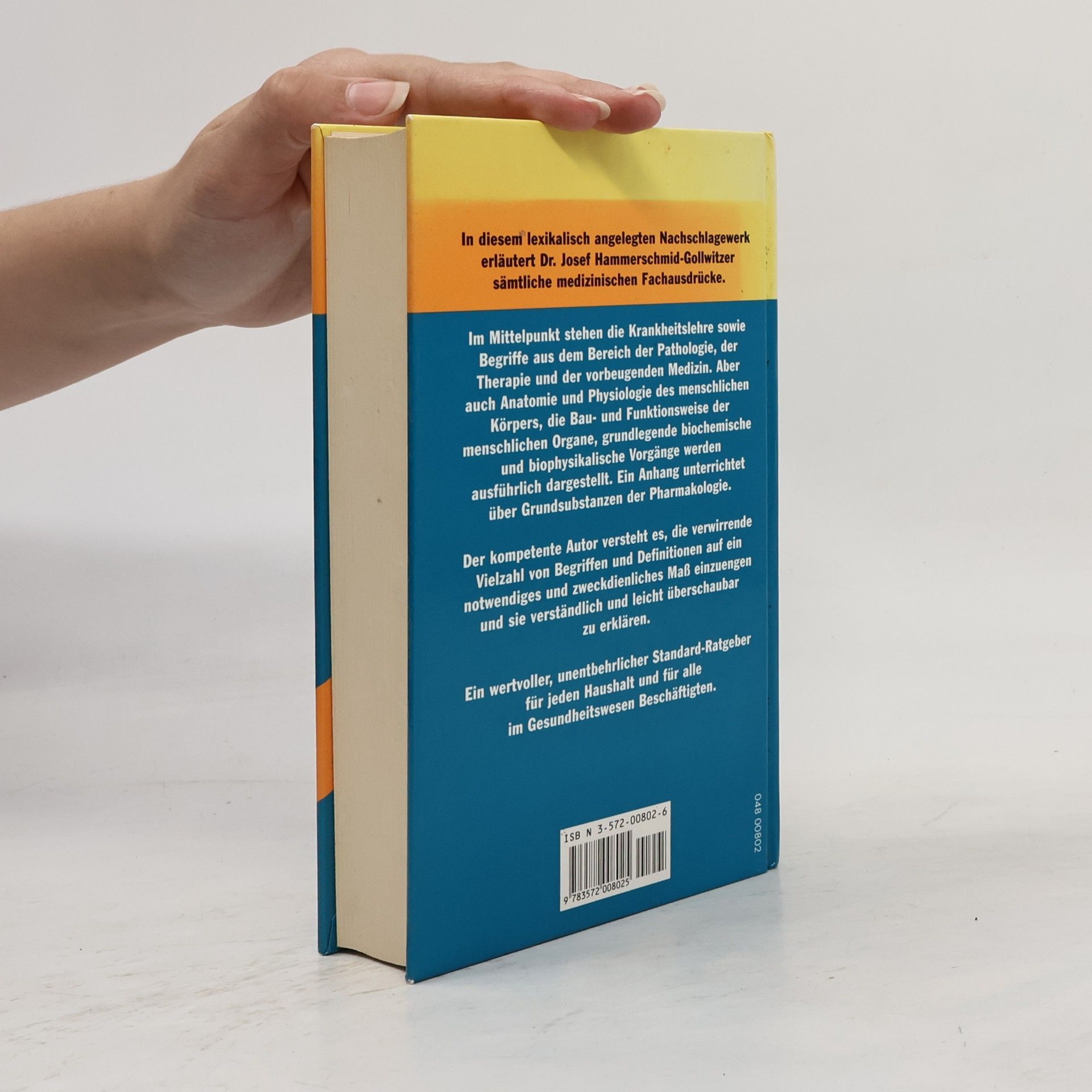 Josef Hammerschmid Gollwitzer Wörterbuch der medizinischen Fachausdrücke