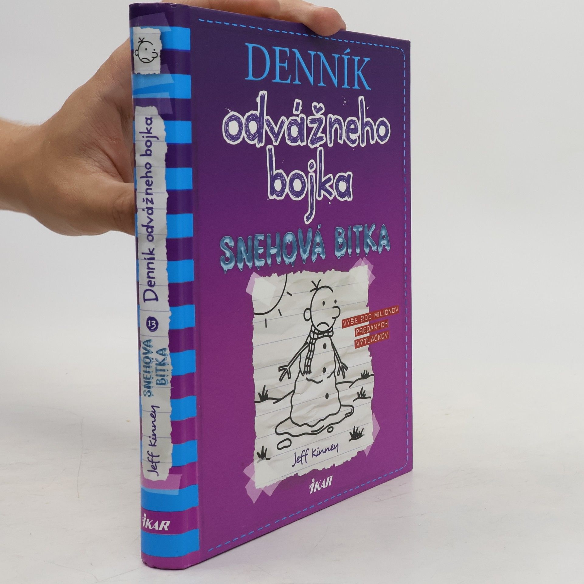 Jeff Kinney Denník odvážneho bojka 13. Snehová bitka