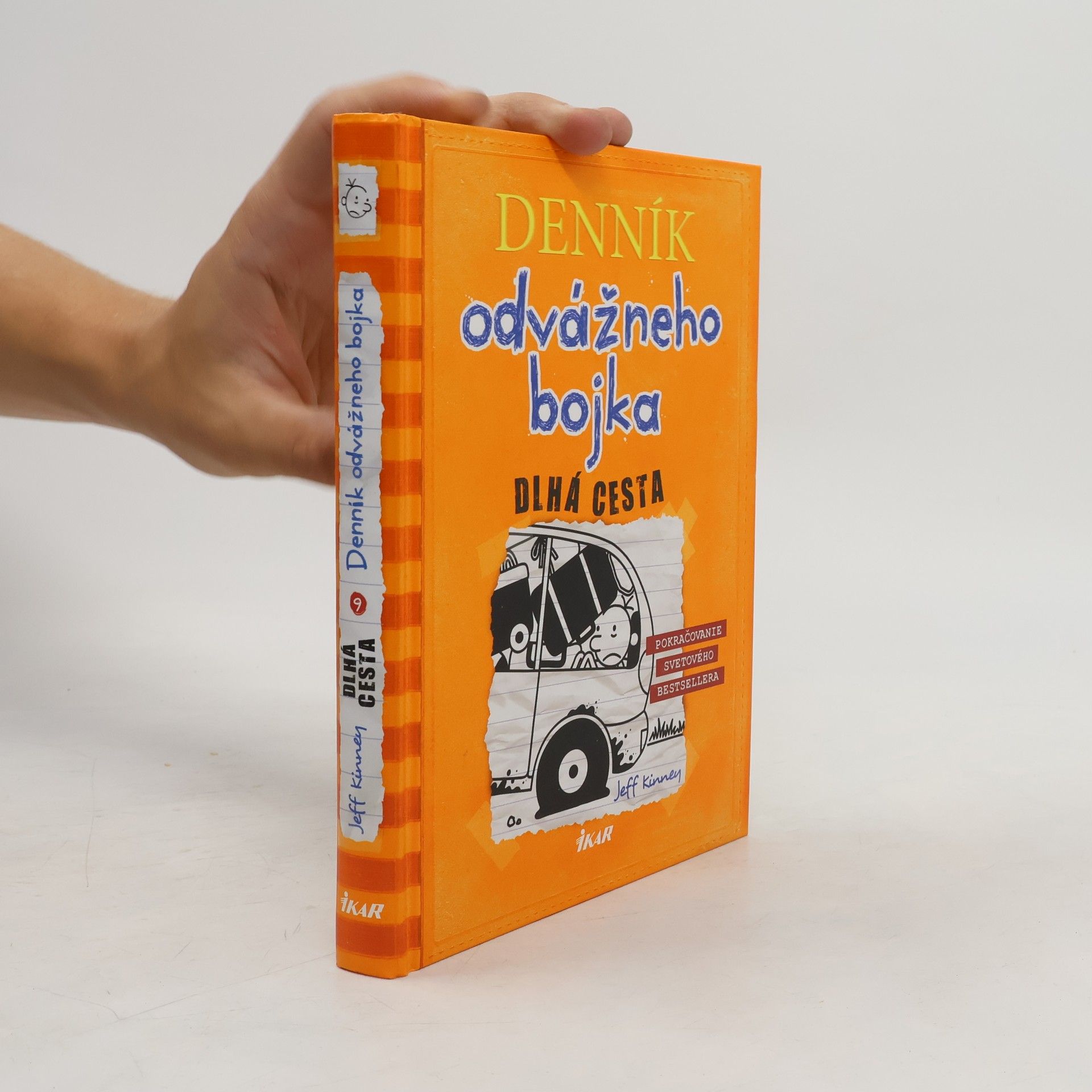 Jeff Kinney Denník odvážneho bojka 9. Dlhá cesta