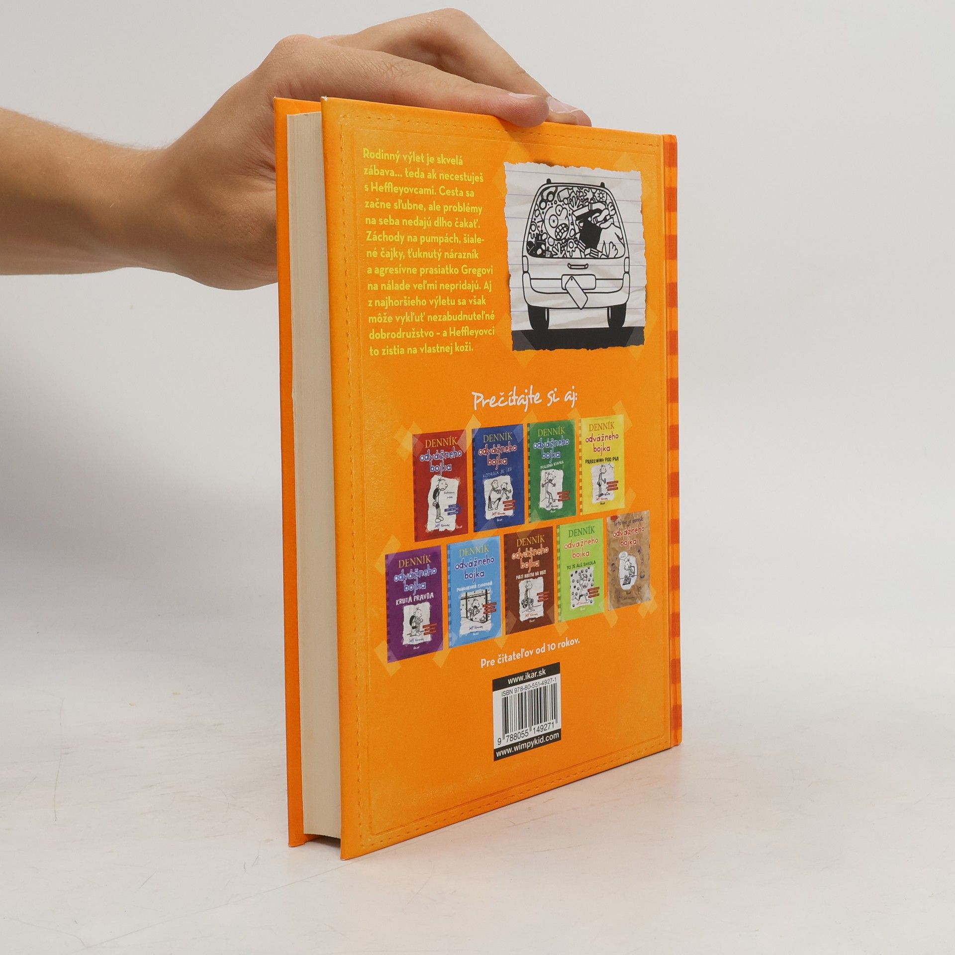 Jeff Kinney Denník odvážneho bojka 9. Dlhá cesta