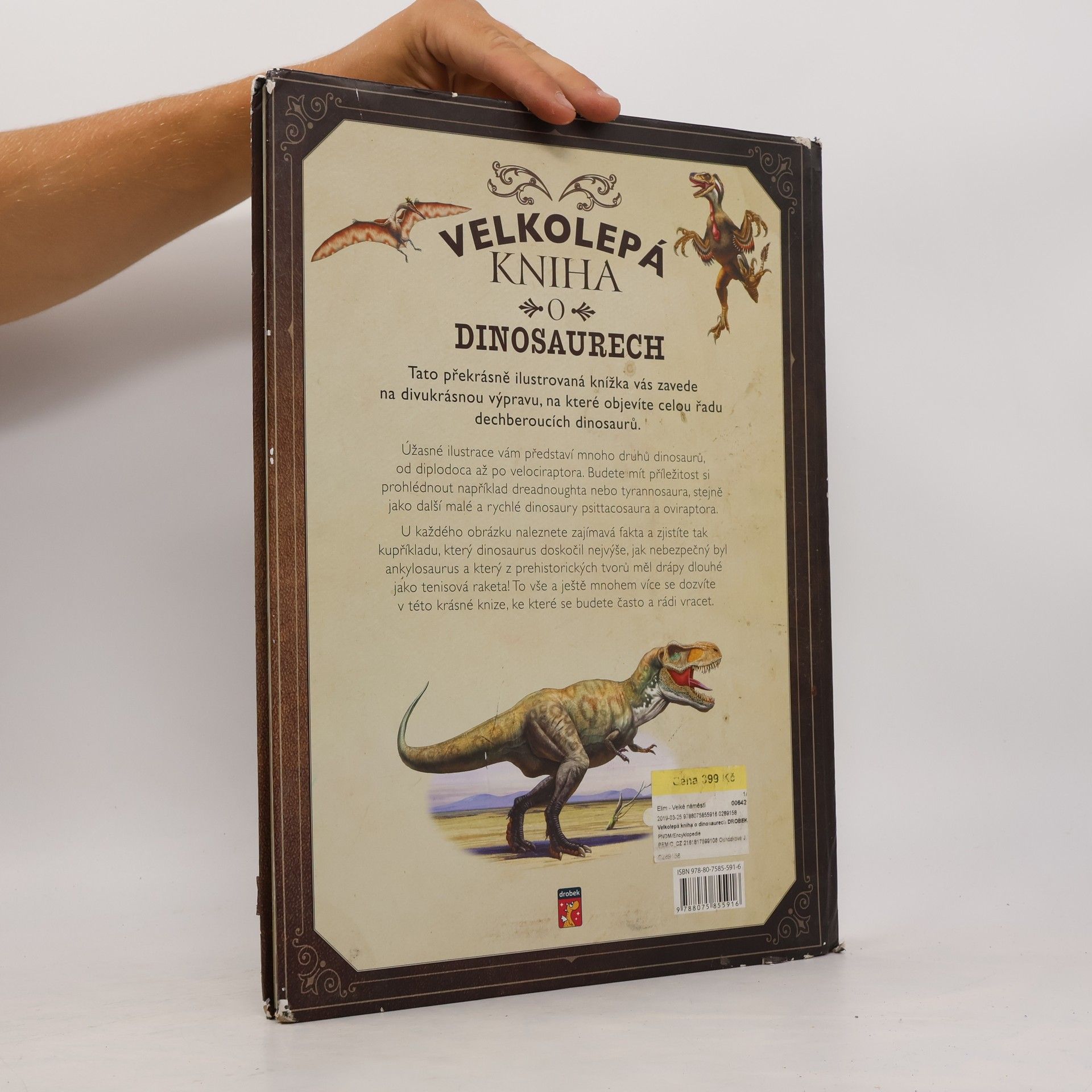 Jackson Tom Velkolepá kniha o dinosaurech