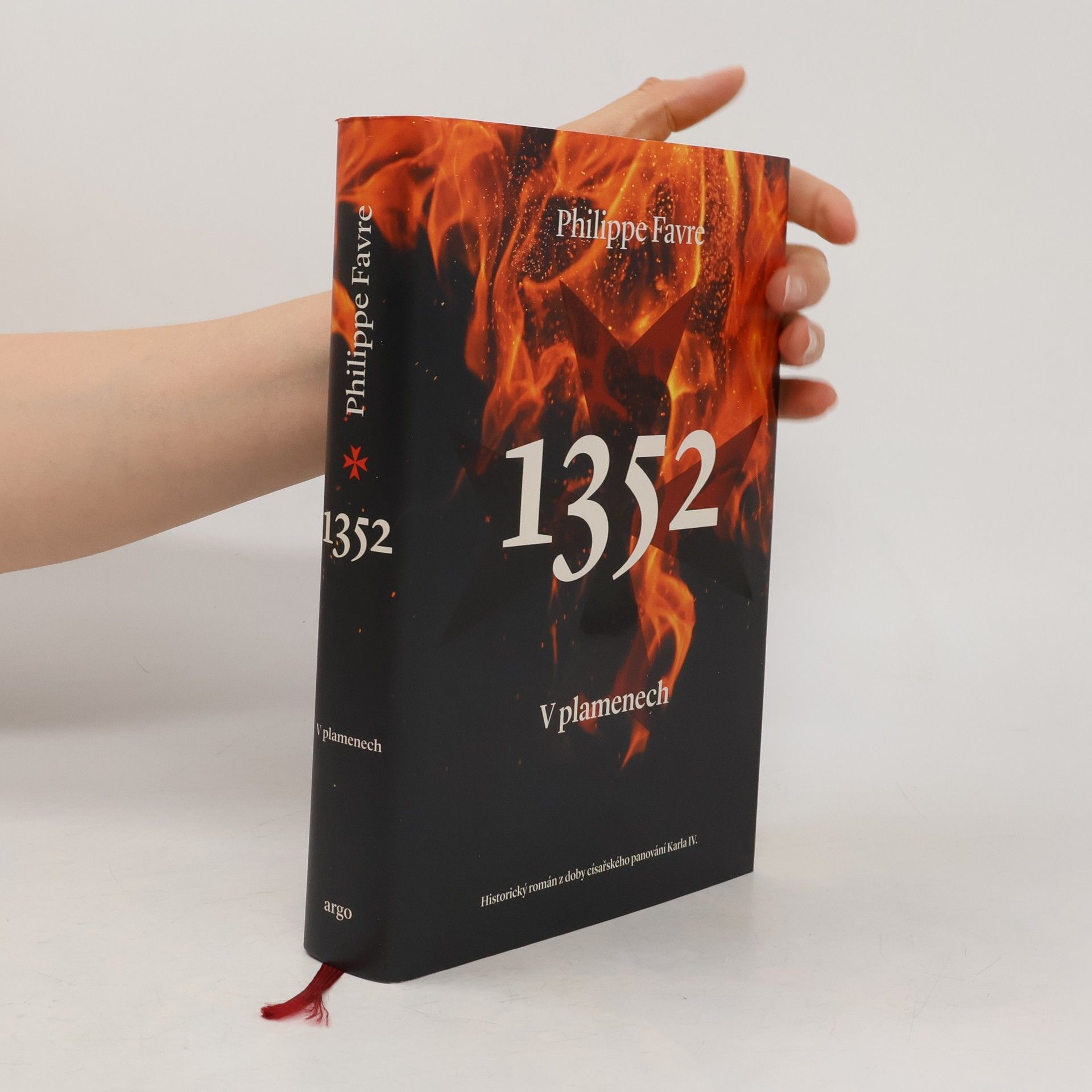 1352. V plamenech. Historický román z doby císařského panování Karla IV.