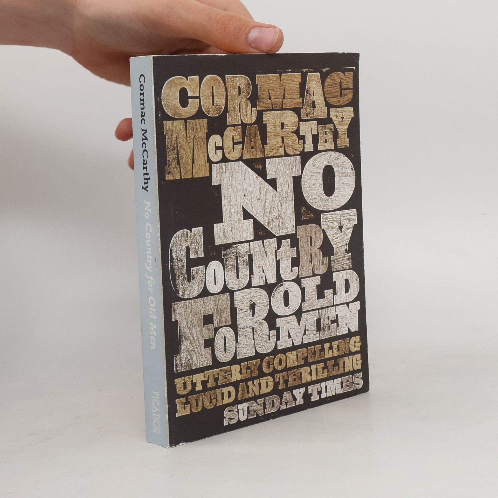 Cormac McCarthy No Country for Old Men. Kein Land für alte Männer, englische Ausgabe