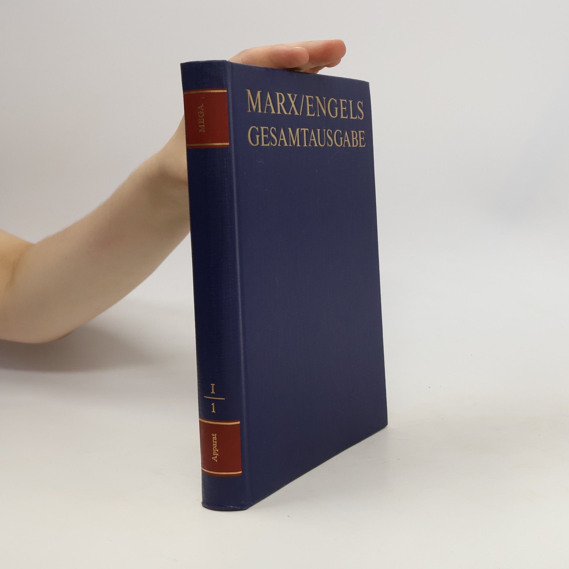 Karl Marx Marx/Engels Gesamtausgabe I/1