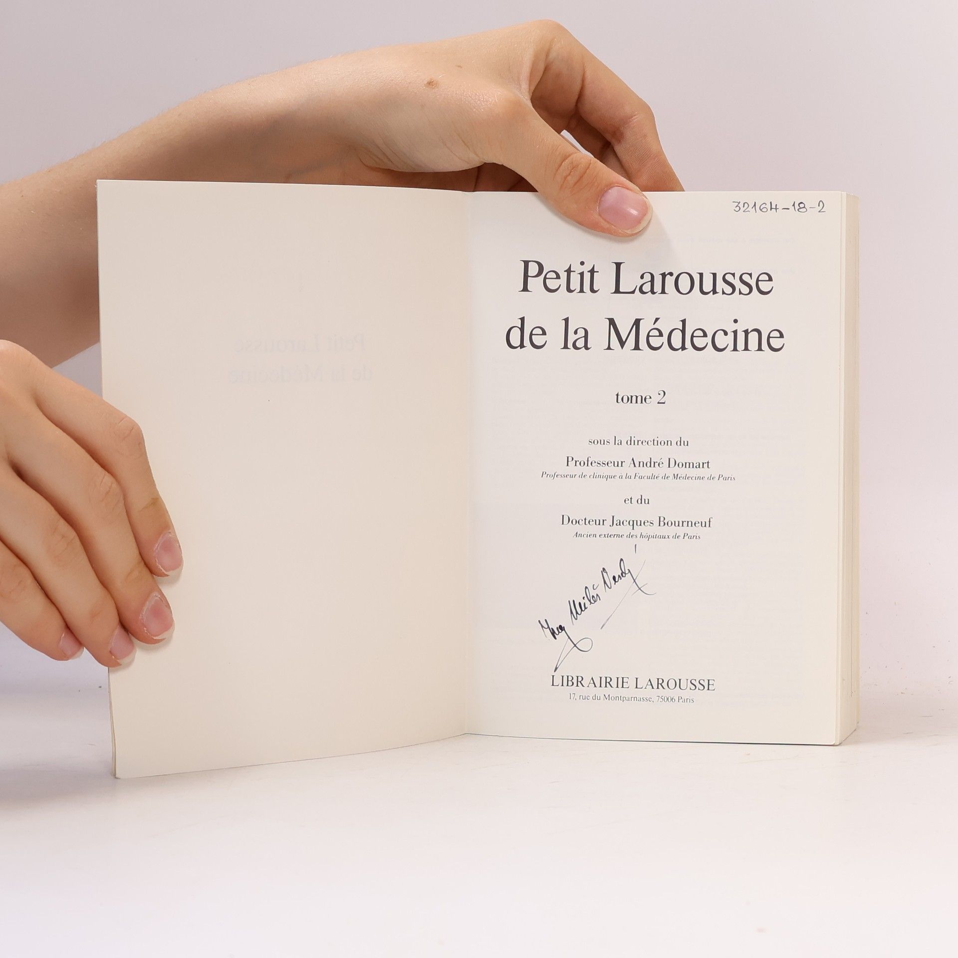 André Domart Petit Larousse de la médecine