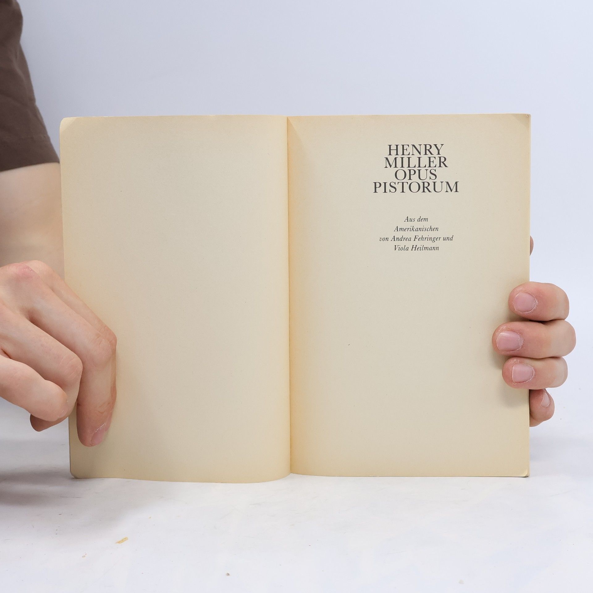 Henry Miller Opus pistorum