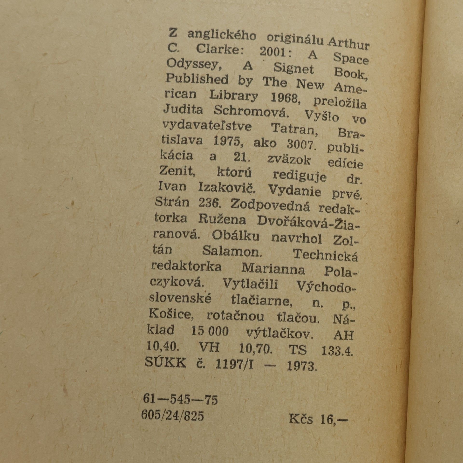 Arthur C. Clarke Vesmírná Odysea