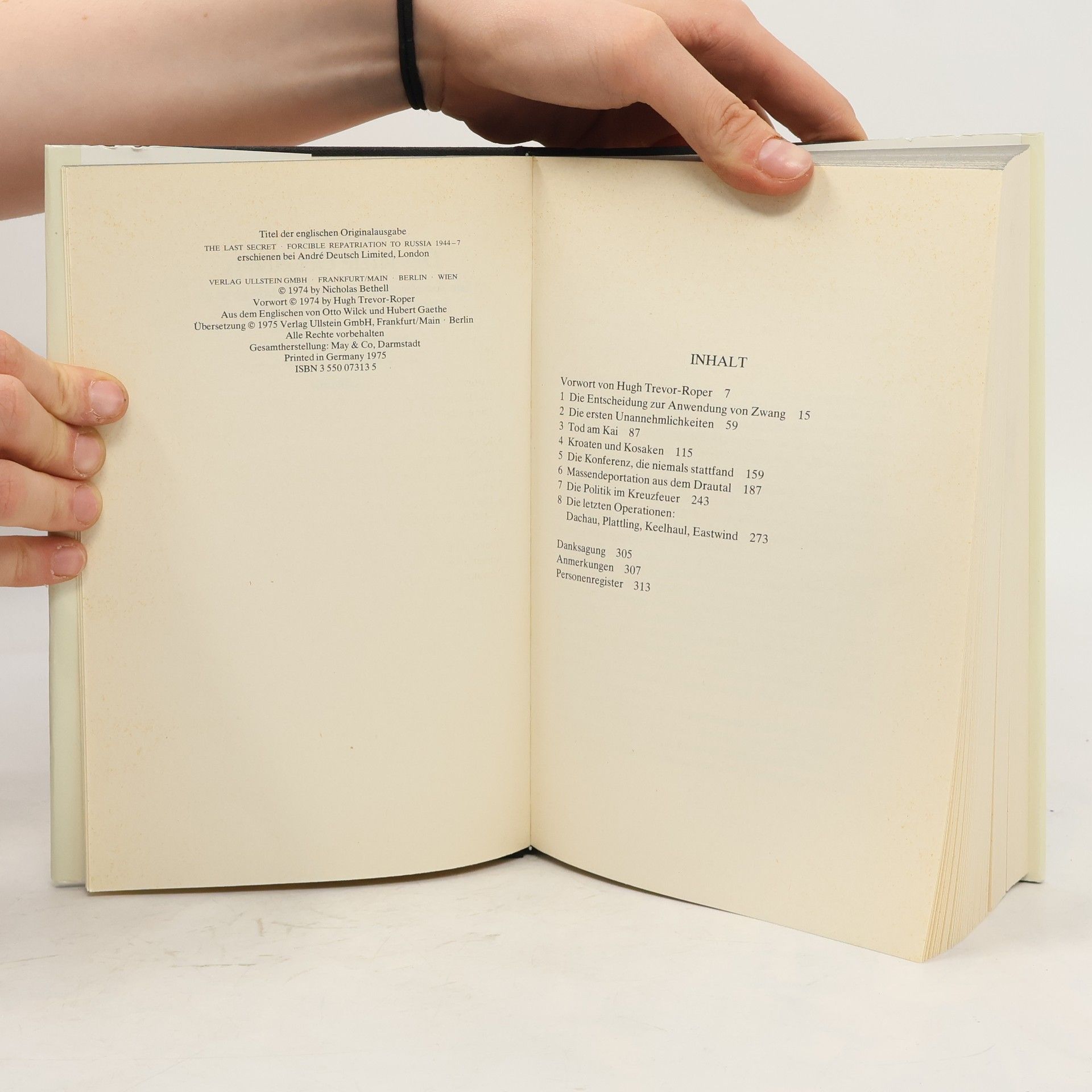Nicholas William Bethell Das letzte Geheimnis