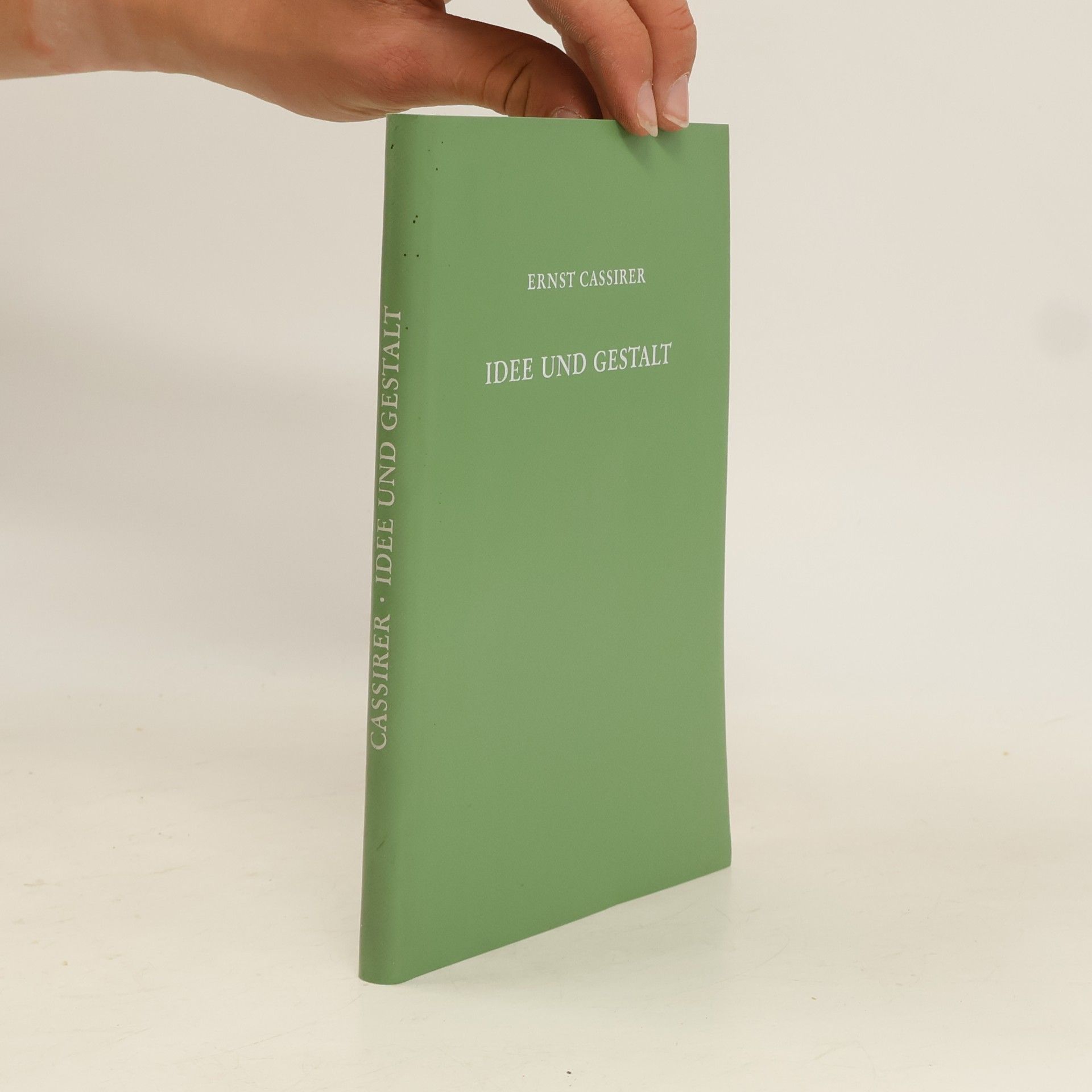 Ernst Cassirer Idee und Gestalt