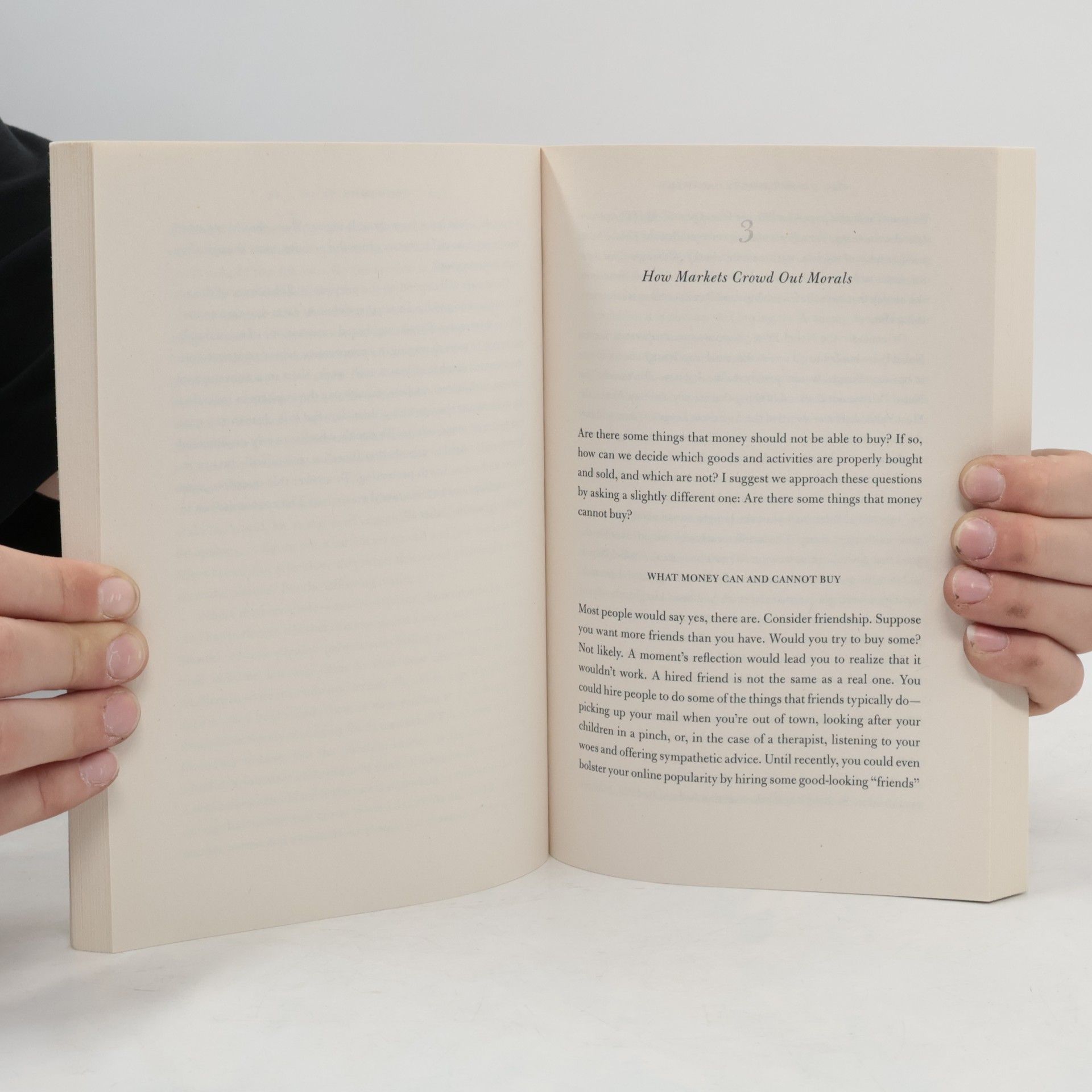 Michael Sandel What Money Can't Buy. Was man für Geld nicht kaufen kann, Englische Ausgabe