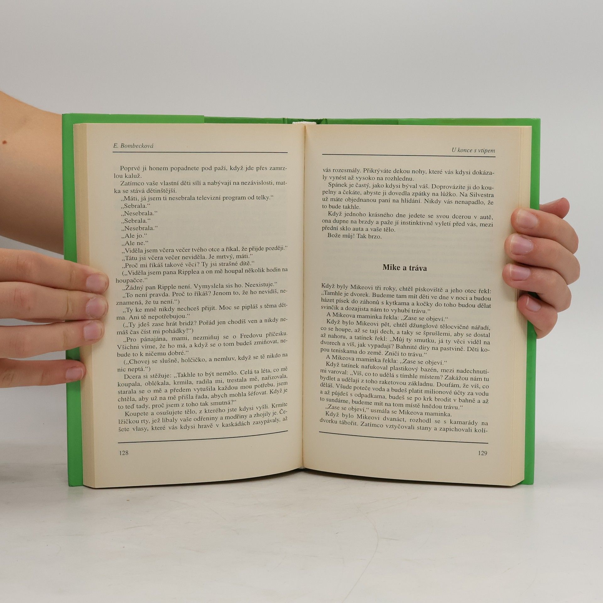 Erma Bombeck U konce s vtipem