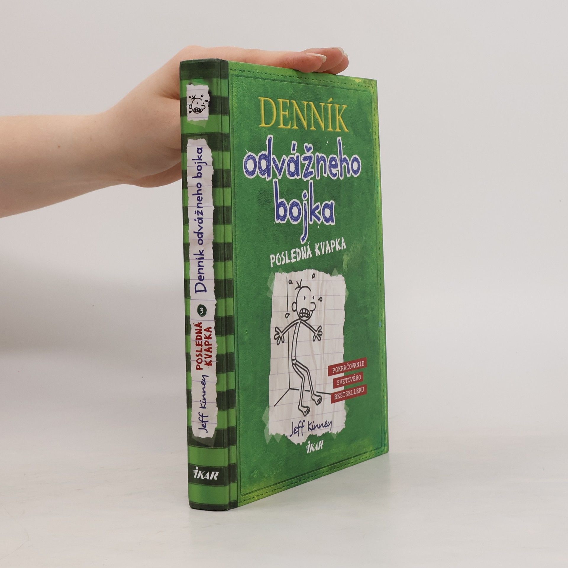 Jeff Kinney Denník odvážného bojka - Posledná kvapka