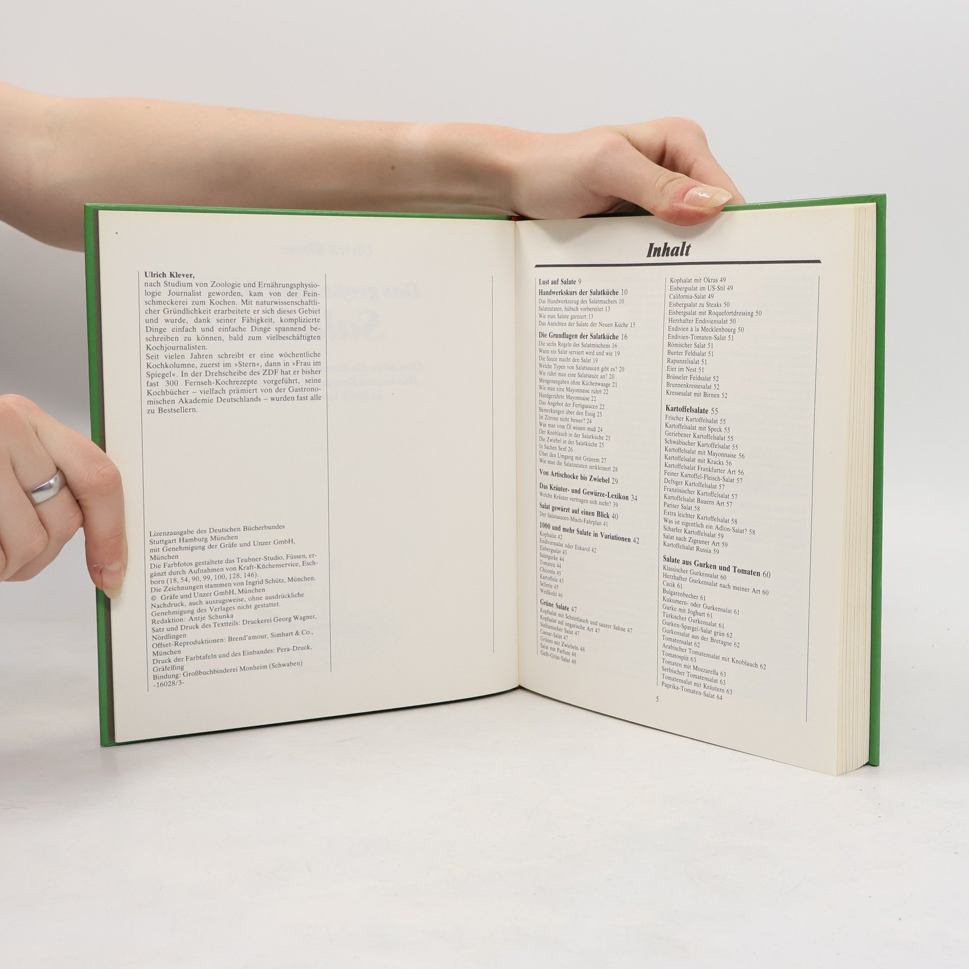 Ulrich Klever Das große Buch der Salate