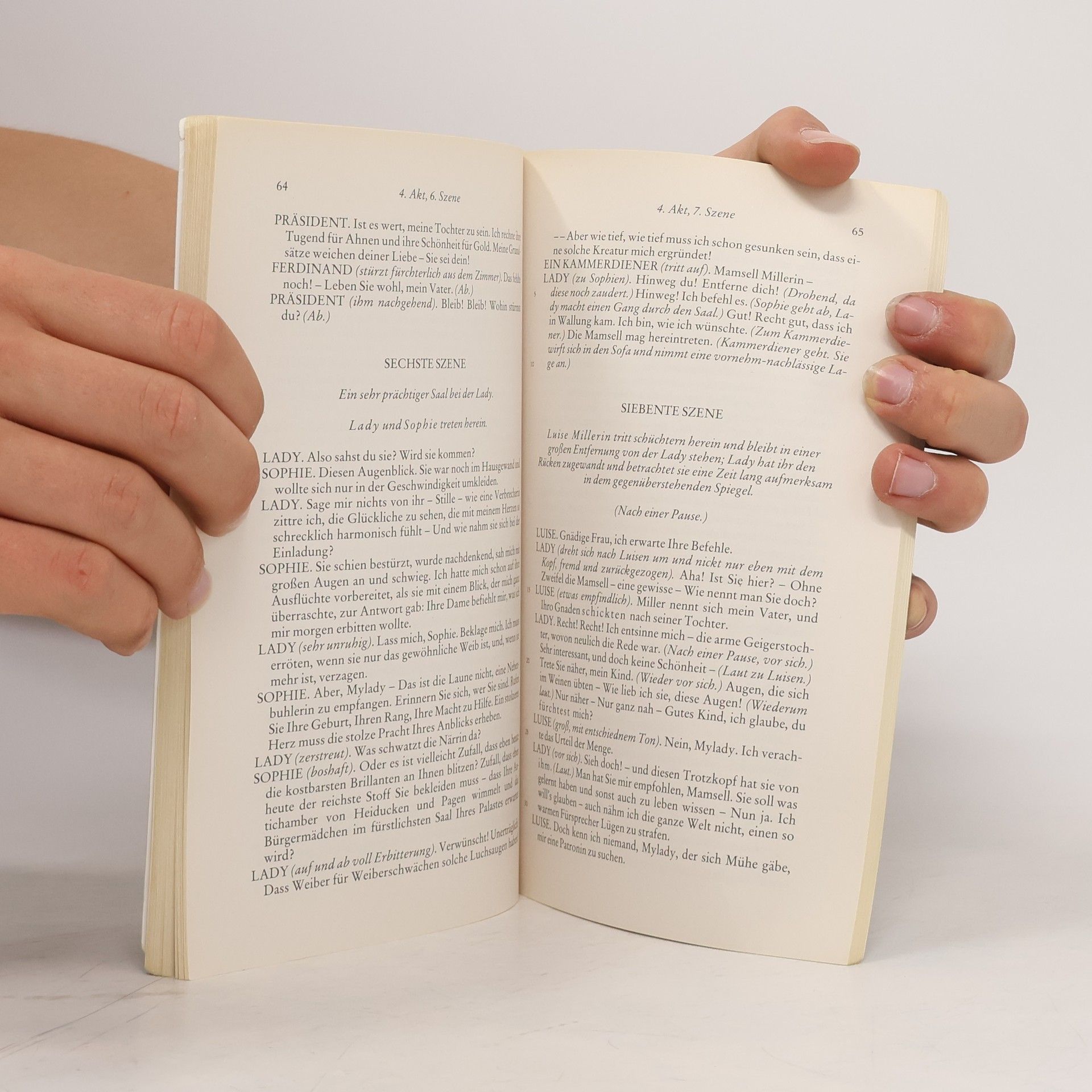 Friedrich Schiller Kabale und Liebe