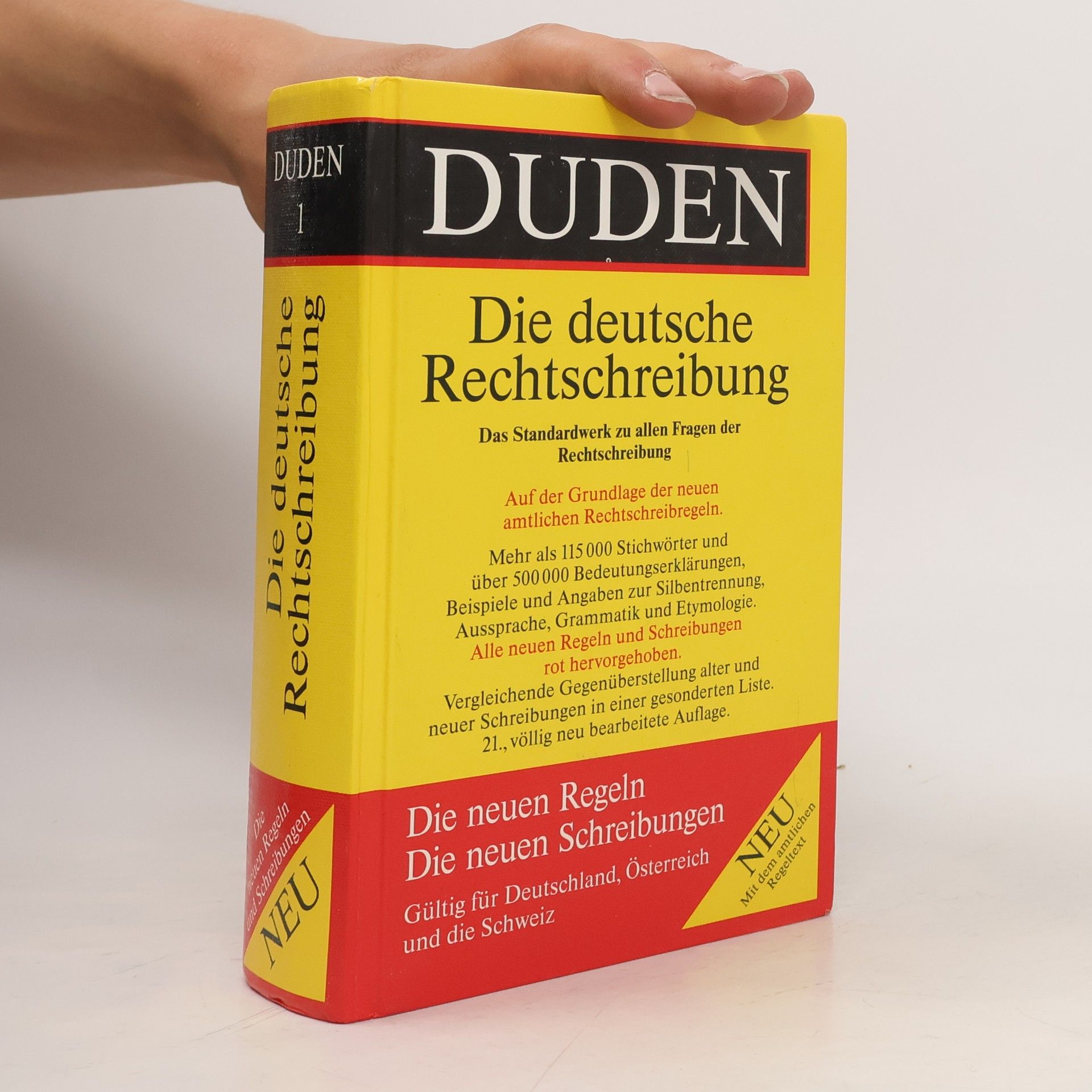 Werner Scholze Stubenrecht Duden 1. Die deutsche Rechtschreibung