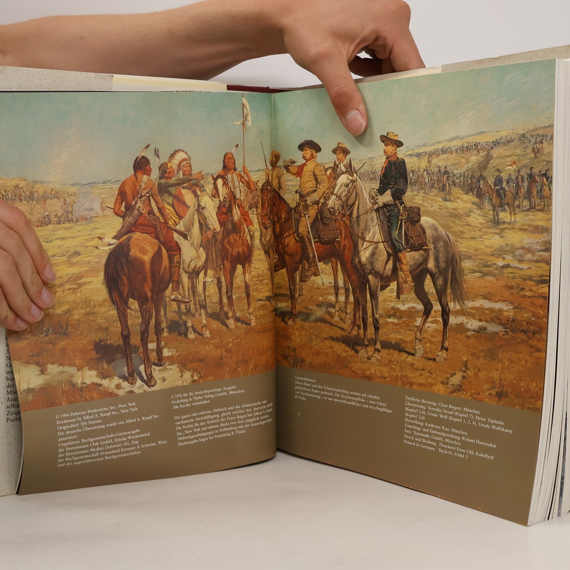 Alvin M. Josephy 500 Nations. Die illustrierte Geschichte der Indianer Nordamerikas