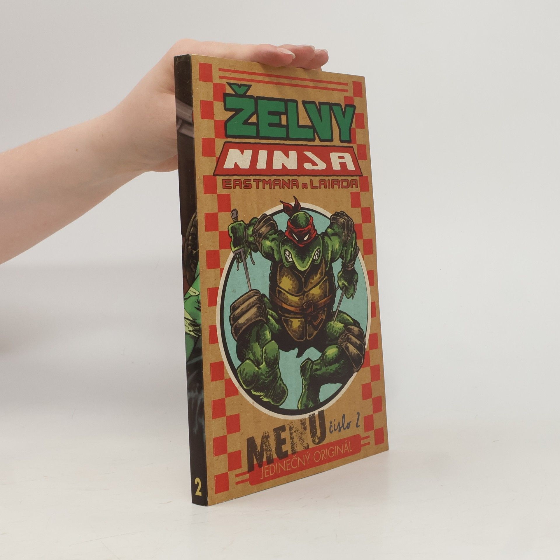 Kevin B. Eastman Želvy Ninja Eastmana a Lairda. Menu číslo 2