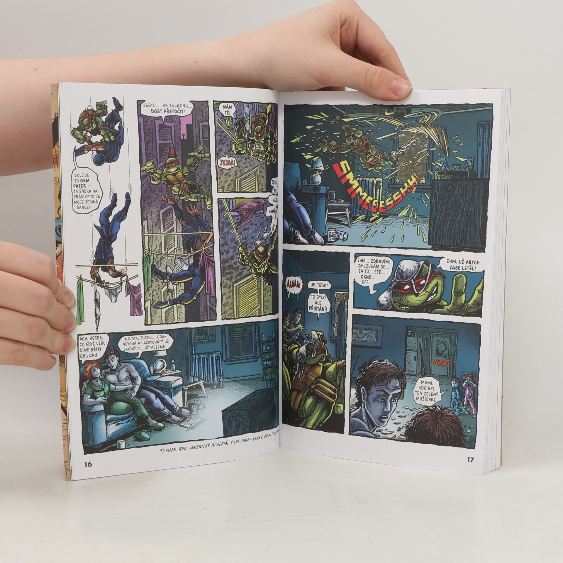 Kevin B. Eastman Želvy Ninja Eastmana a Lairda. Menu číslo 2