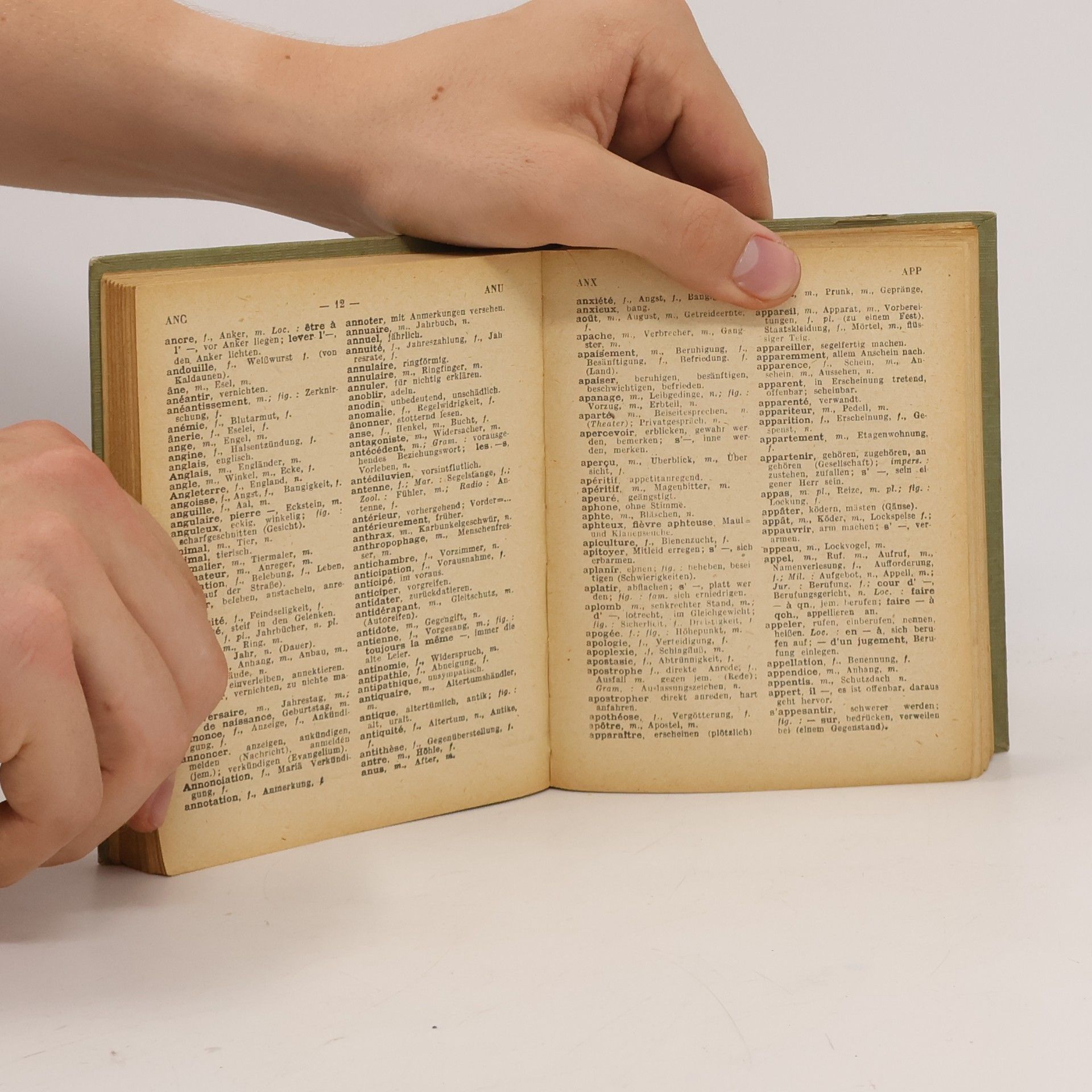 Albert Pfrimmer Deutsch-Französisches und Französisch-Deutsches Wörterbuch