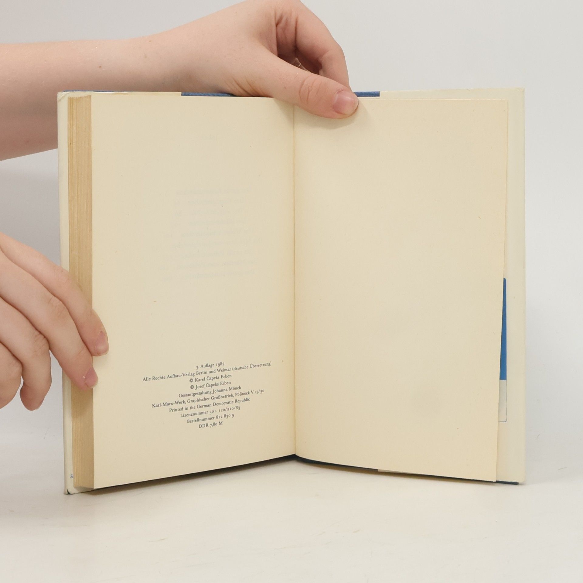 Karel Čapek Das Märchen