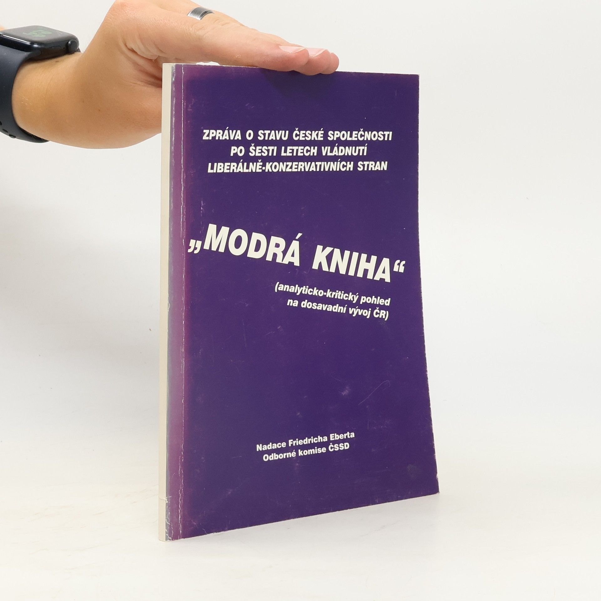 Collectif d'auteurs Modrá kniha (analyticko-kritický pohled na dosavadní vývoj ČR)