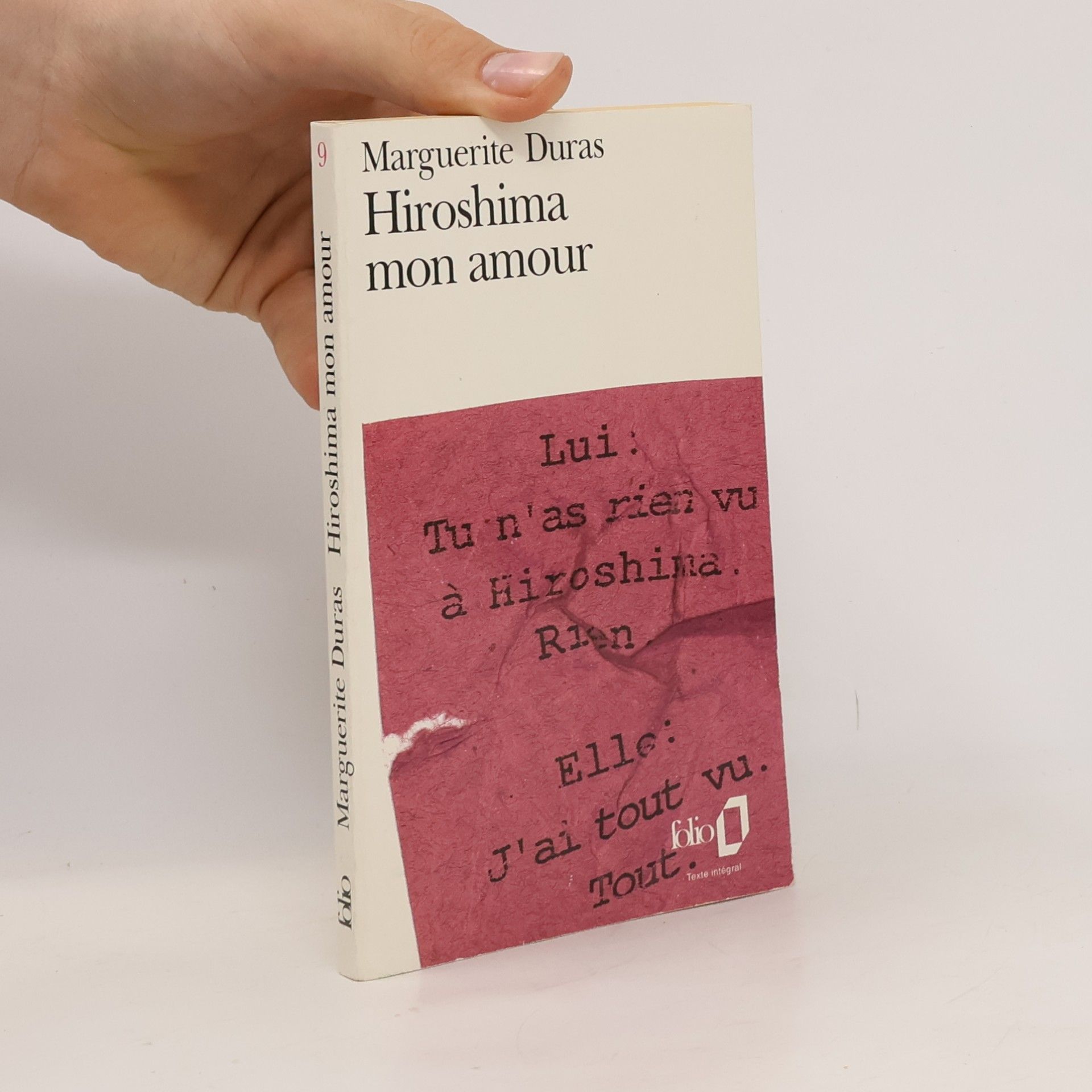 Marguerite Duras Hiroshima mon amour