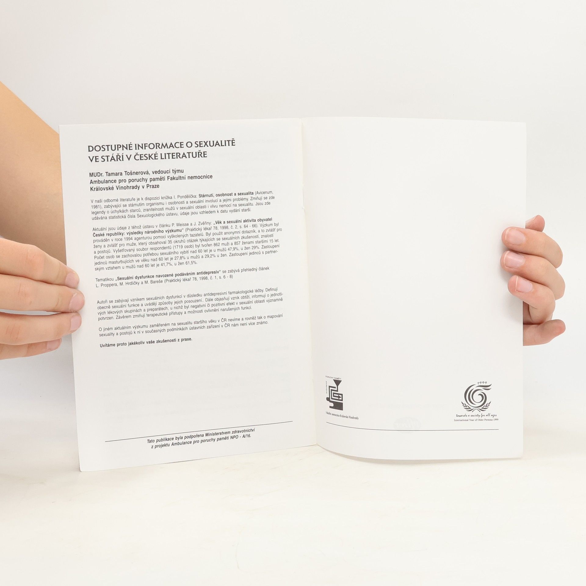 Collectif d'auteurs Sexualita ve stáří