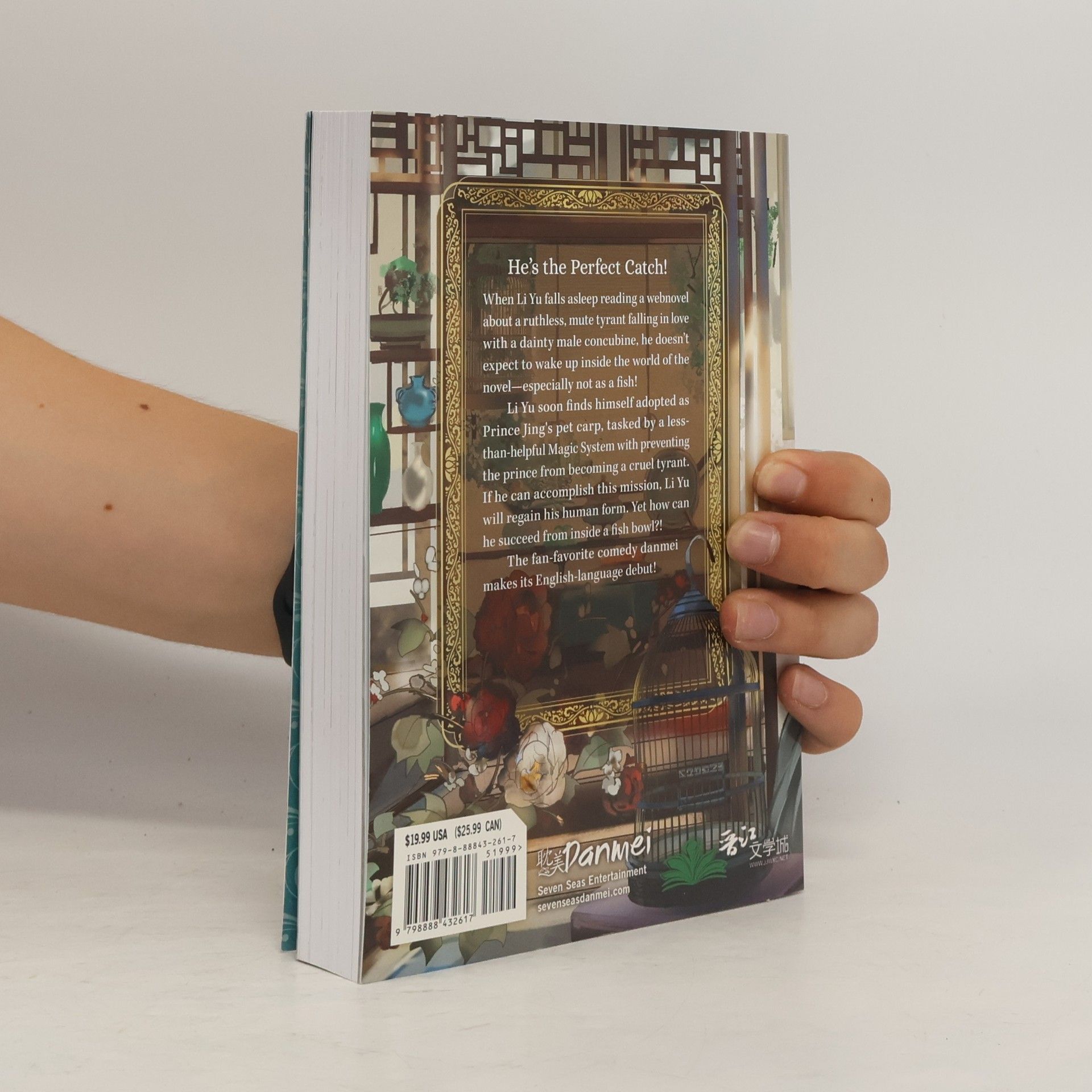 Seven Seas Entertainment The Disabled Tyrant´s Beloved Pet Fish: Canji Baojun De Zhangxin Yu Chong (Novel) Vol. 1