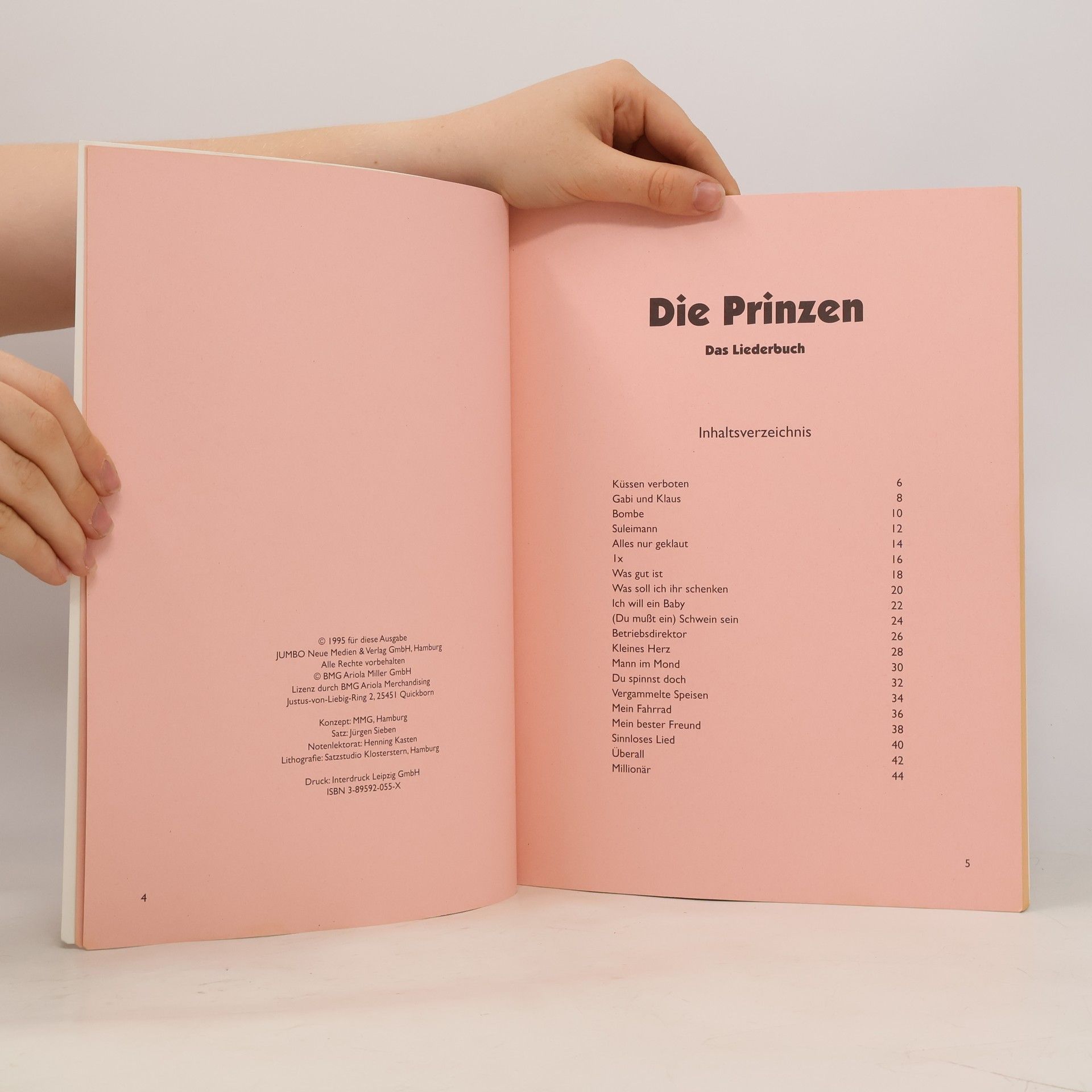 Die Prinzen Die Prinzen: Das Liederbuch