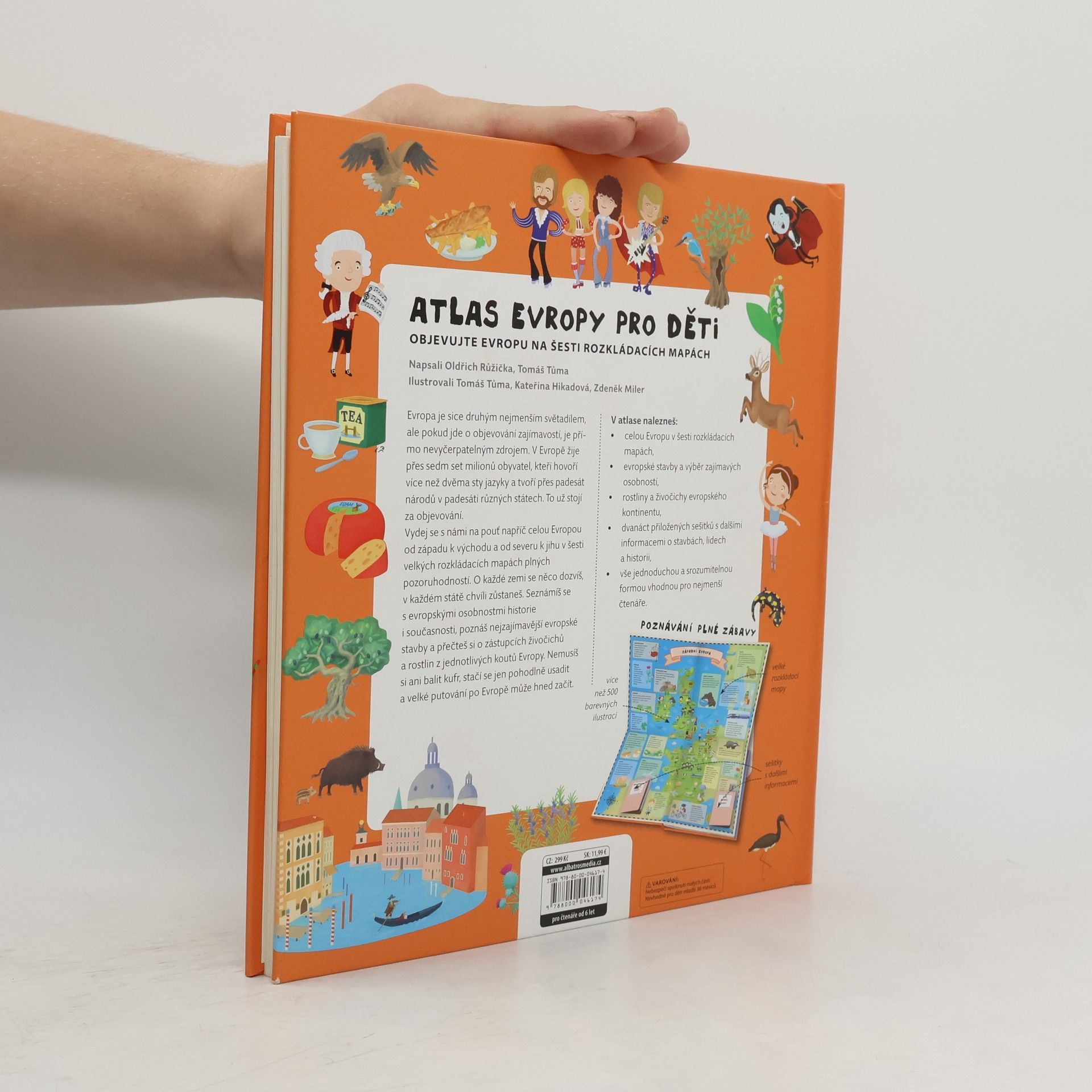 Oldřich Růžička Atlas Evropy pro děti